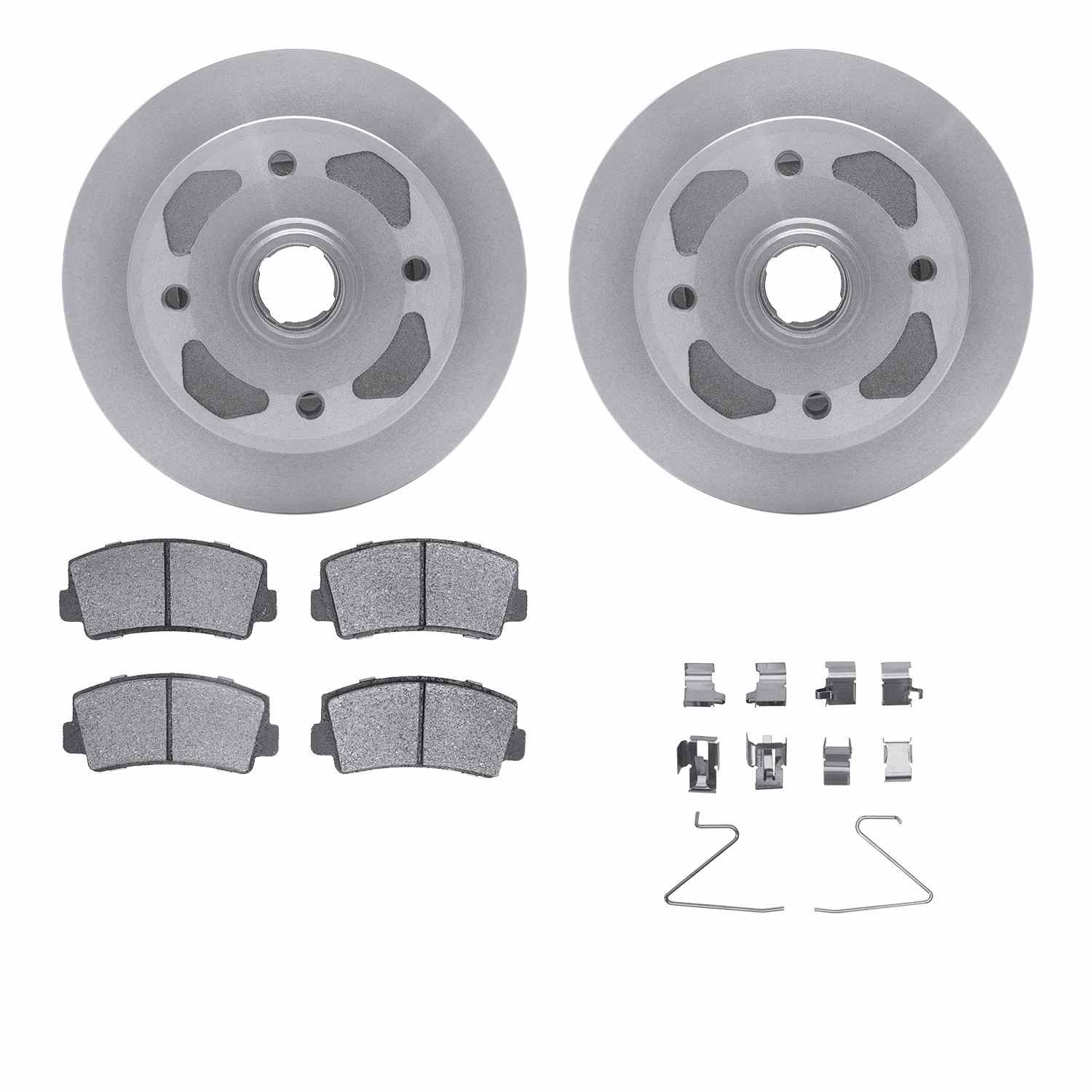 Dynamic Friction Company Disc Brake Kit 6512-80049