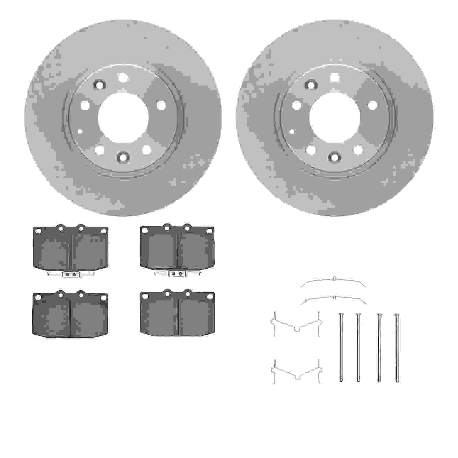 Dynamic Friction Company Disc Brake Kit 6512-80097