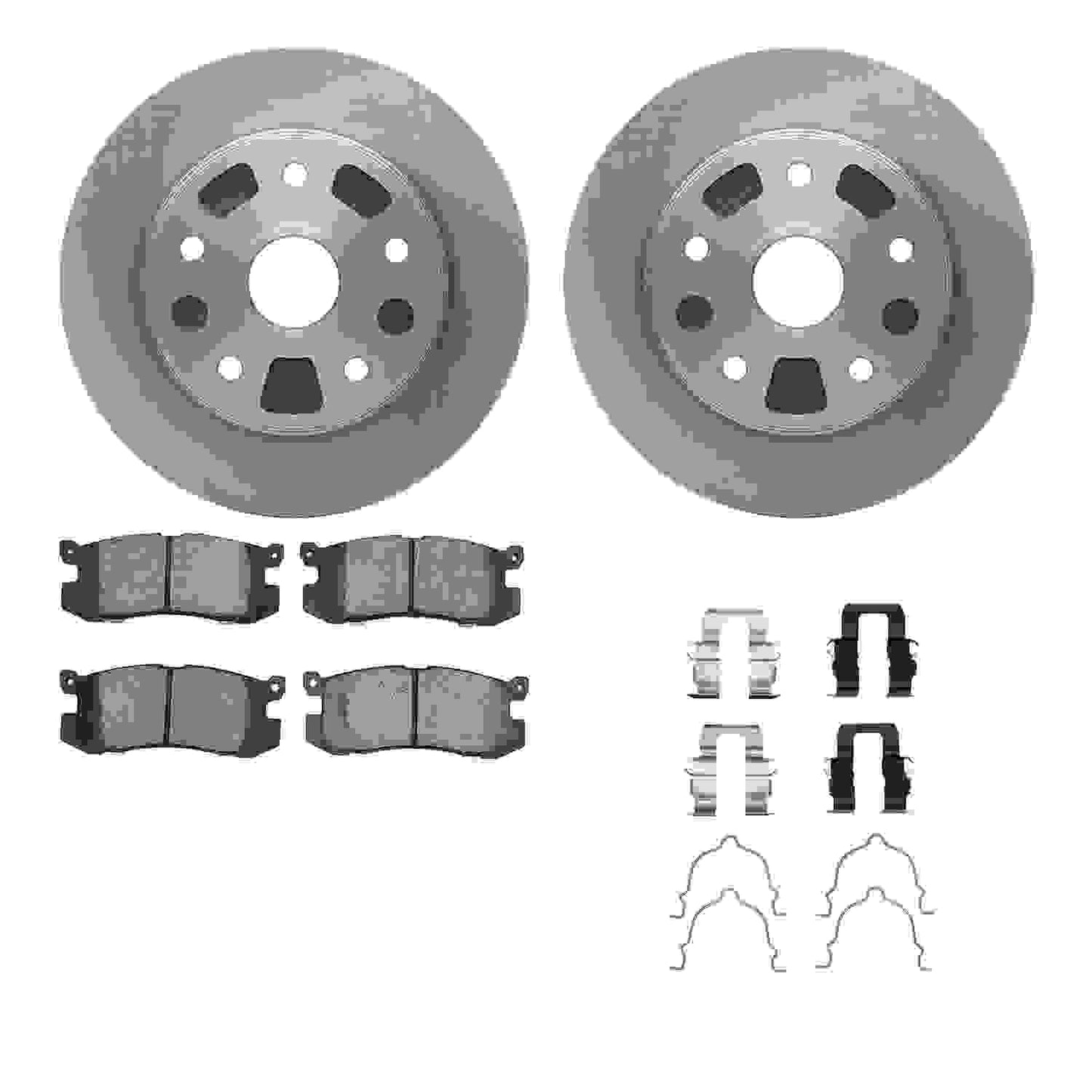 Dynamic Friction Company Disc Brake Kit 6512-80118