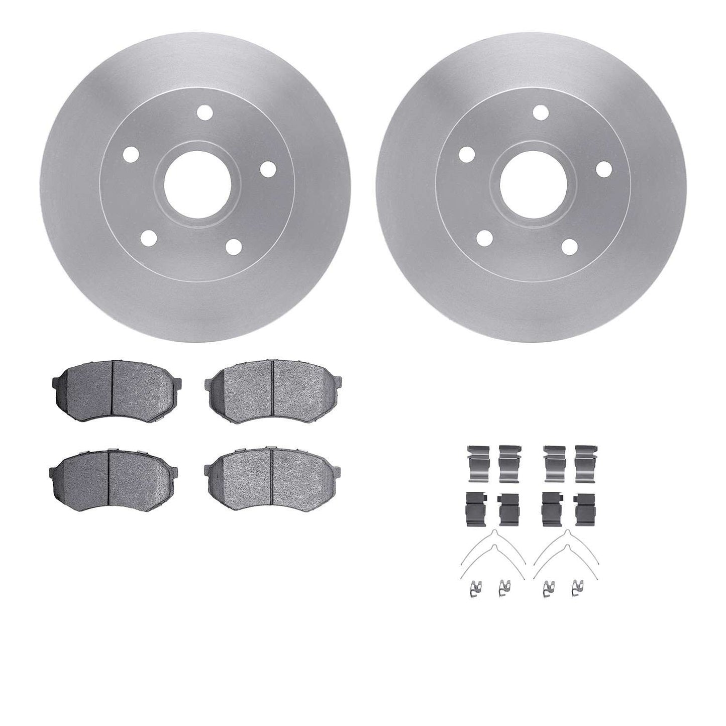 Dynamic Friction Company Disc Brake Kit 6512-80121