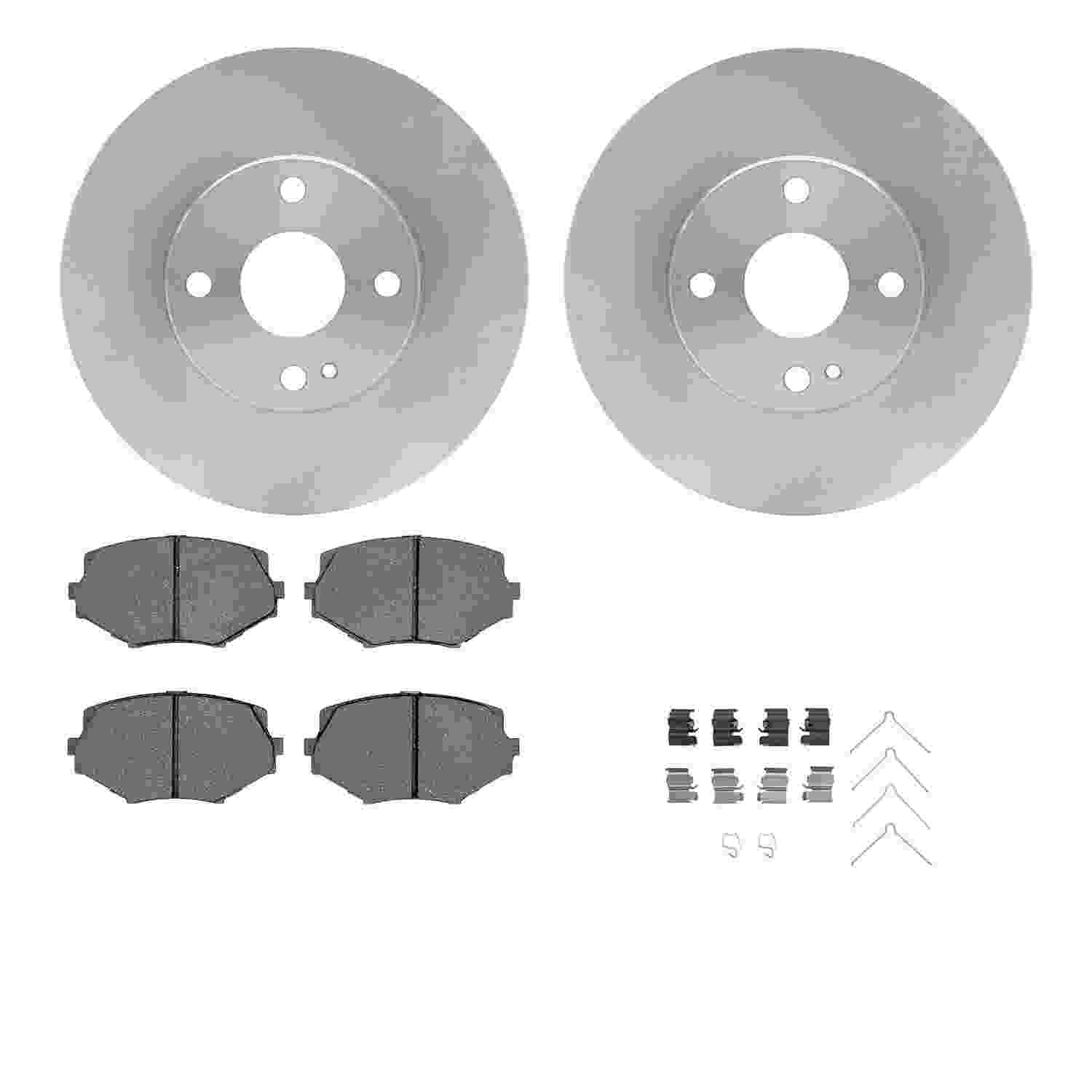 Dynamic Friction Company Disc Brake Kit 6512-80154