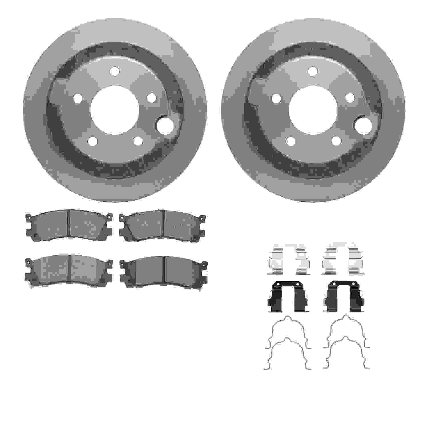 Dynamic Friction Company Disc Brake Kit 6512-80160