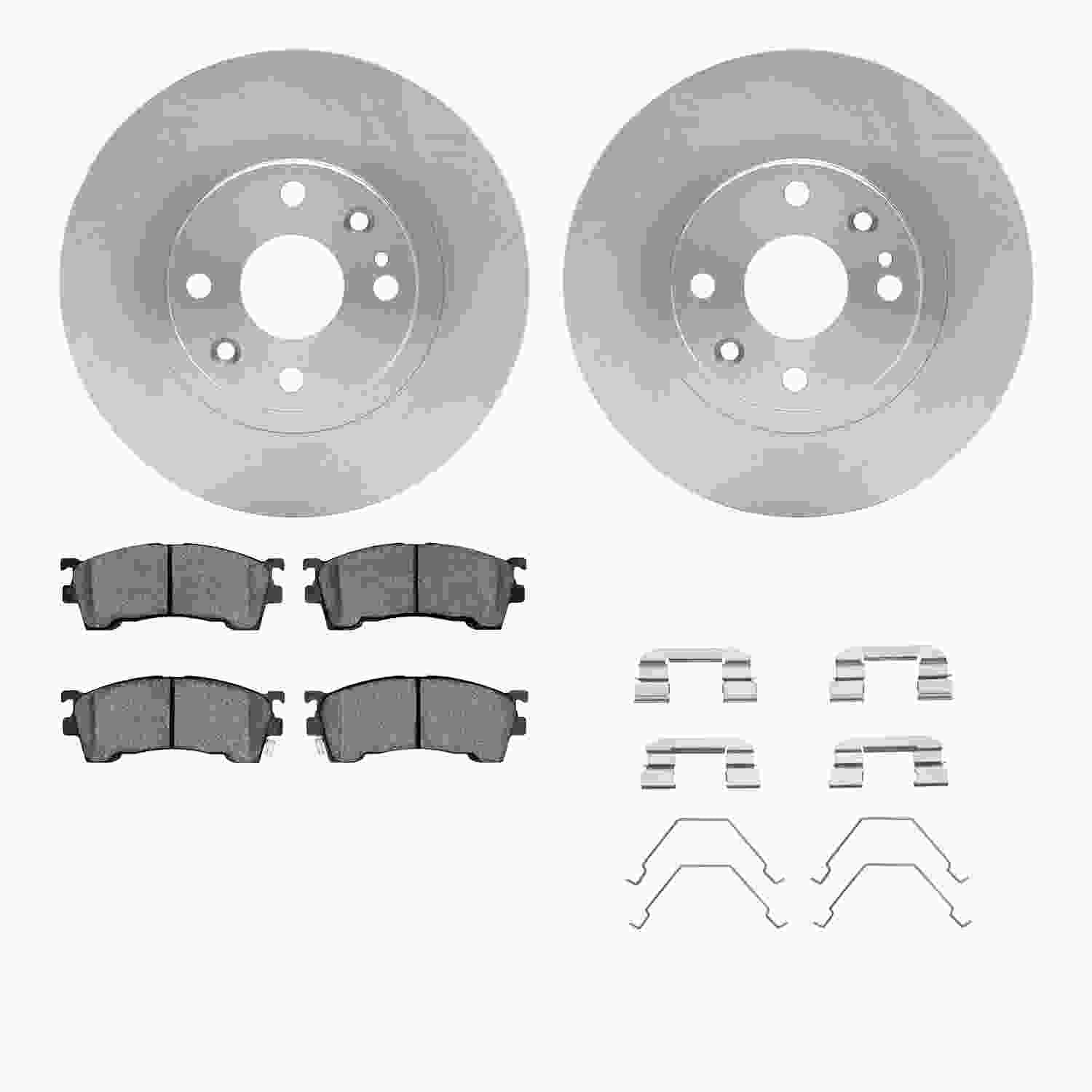 Dynamic Friction Company Disc Brake Kit 6512-80164