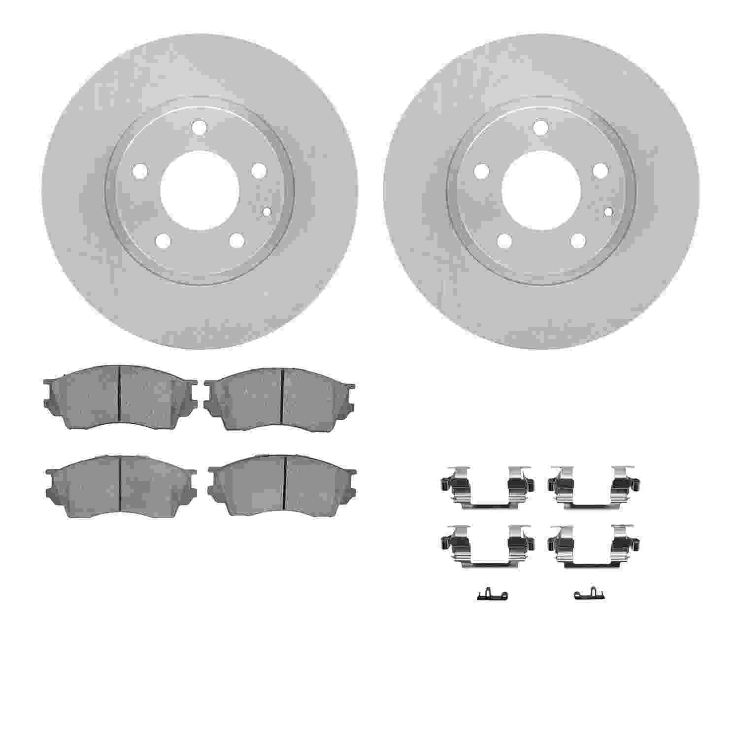 Dynamic Friction Company Disc Brake Kit 6512-80169