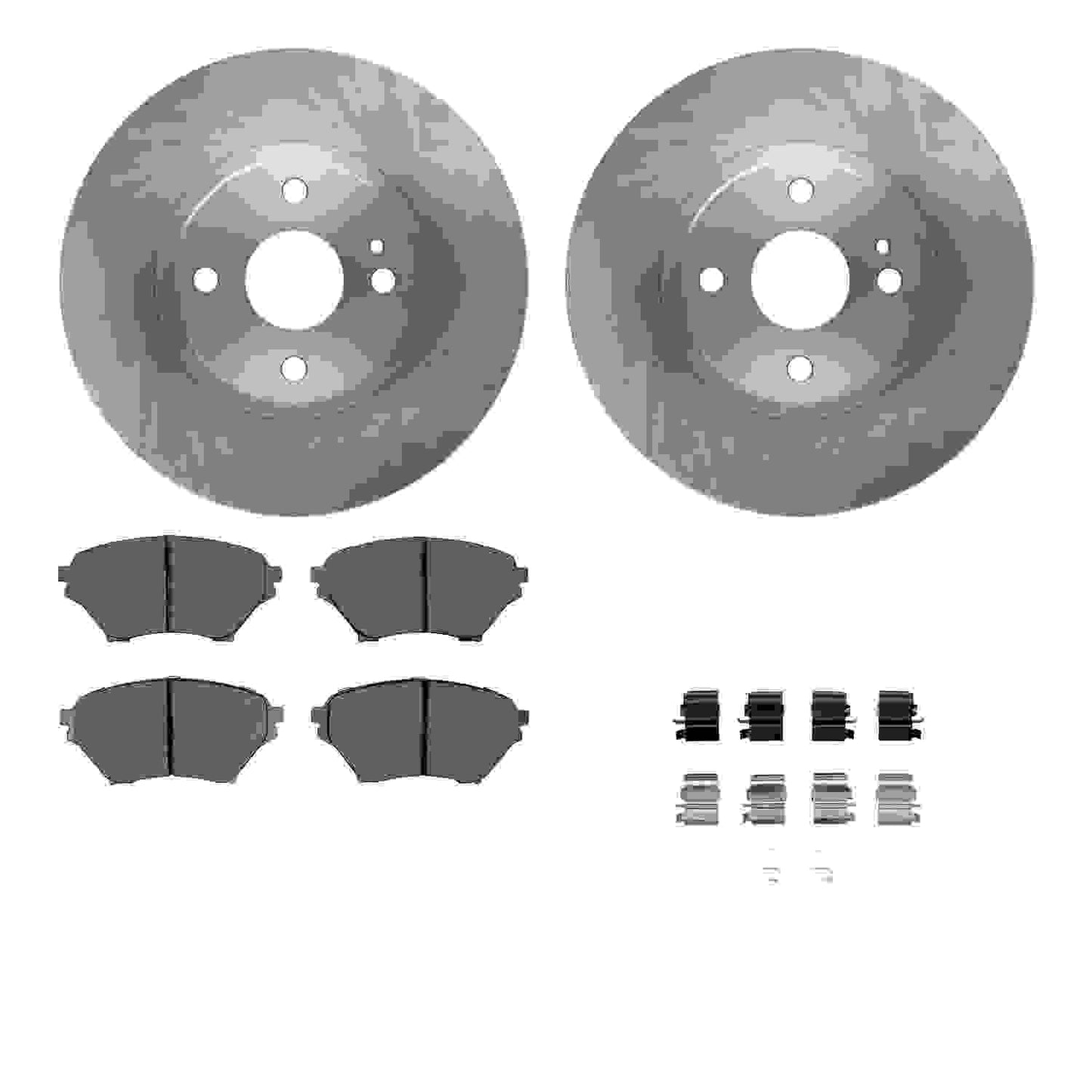 Dynamic Friction Company Disc Brake Kit 6512-80172