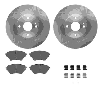 Dynamic Friction Company Disc Brake Kit 6512-80172