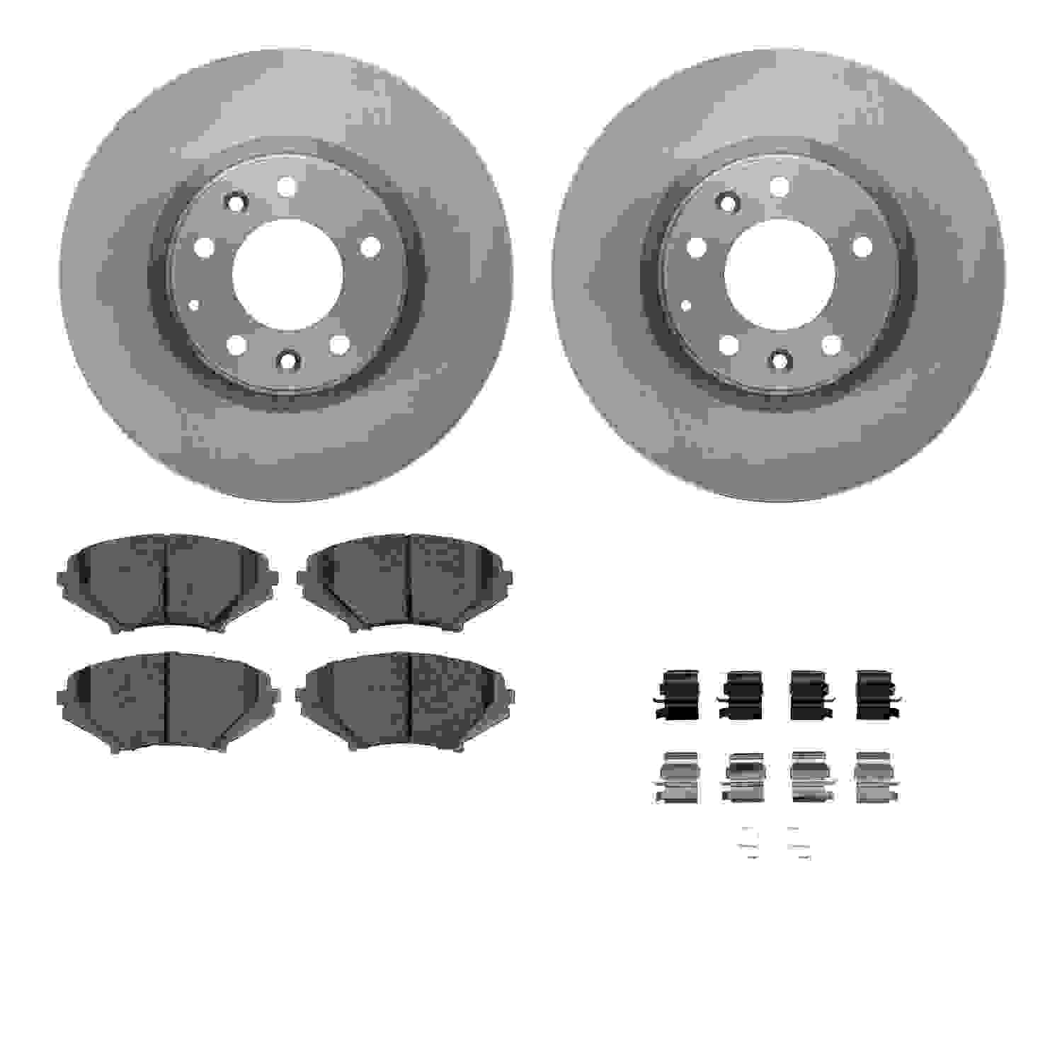 Dynamic Friction Company Disc Brake Kit 6512-80208