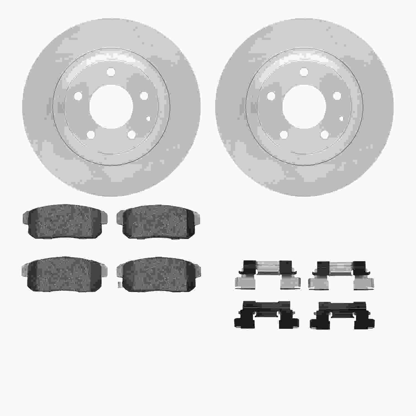 Dynamic Friction Company Disc Brake Kit 6512-80214