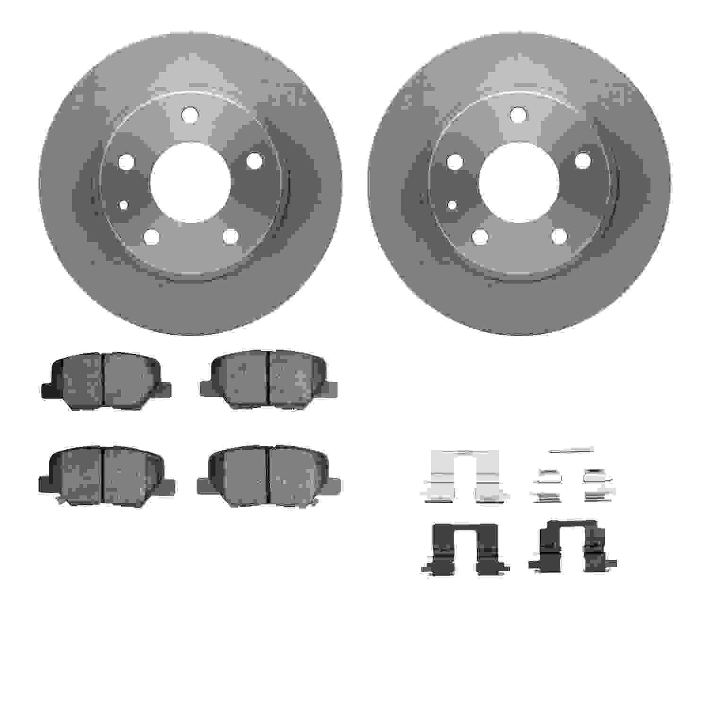 Dynamic Friction Company Disc Brake Kit 6512-80229