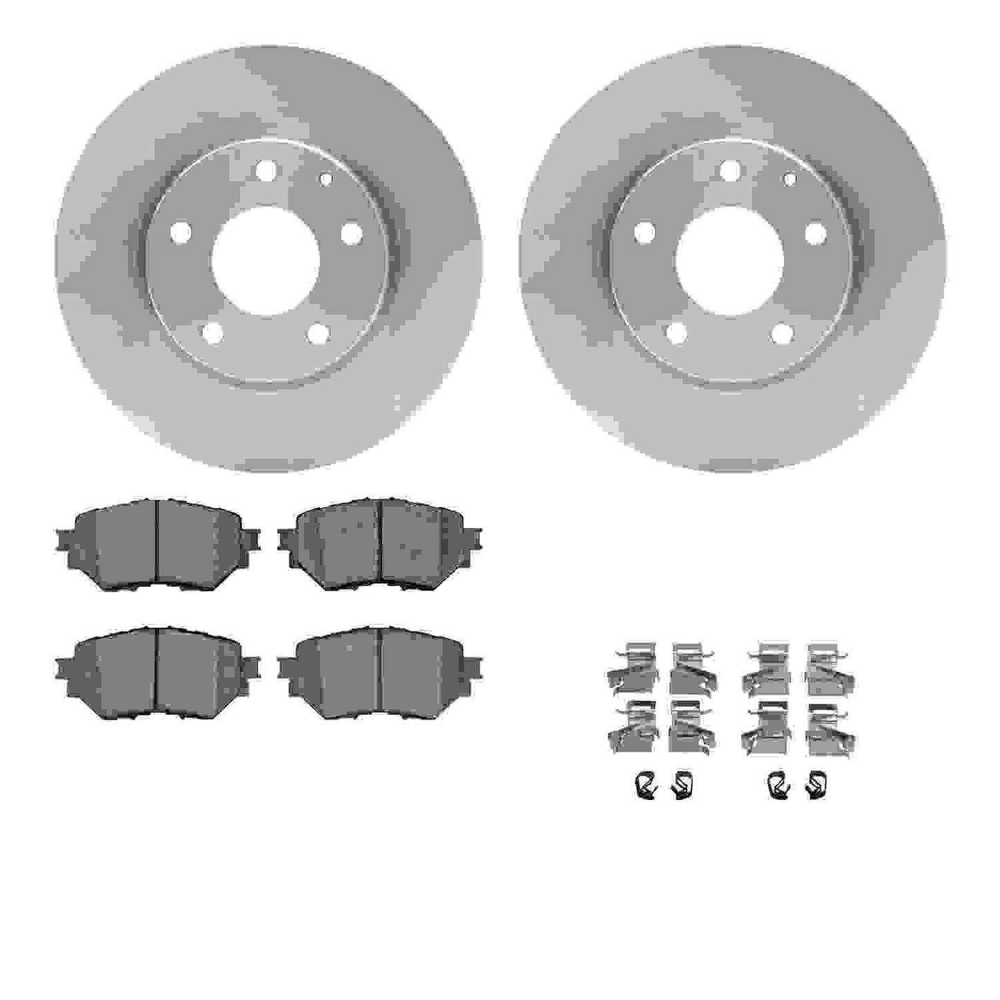 Dynamic Friction Company Disc Brake Kit 6512-80248