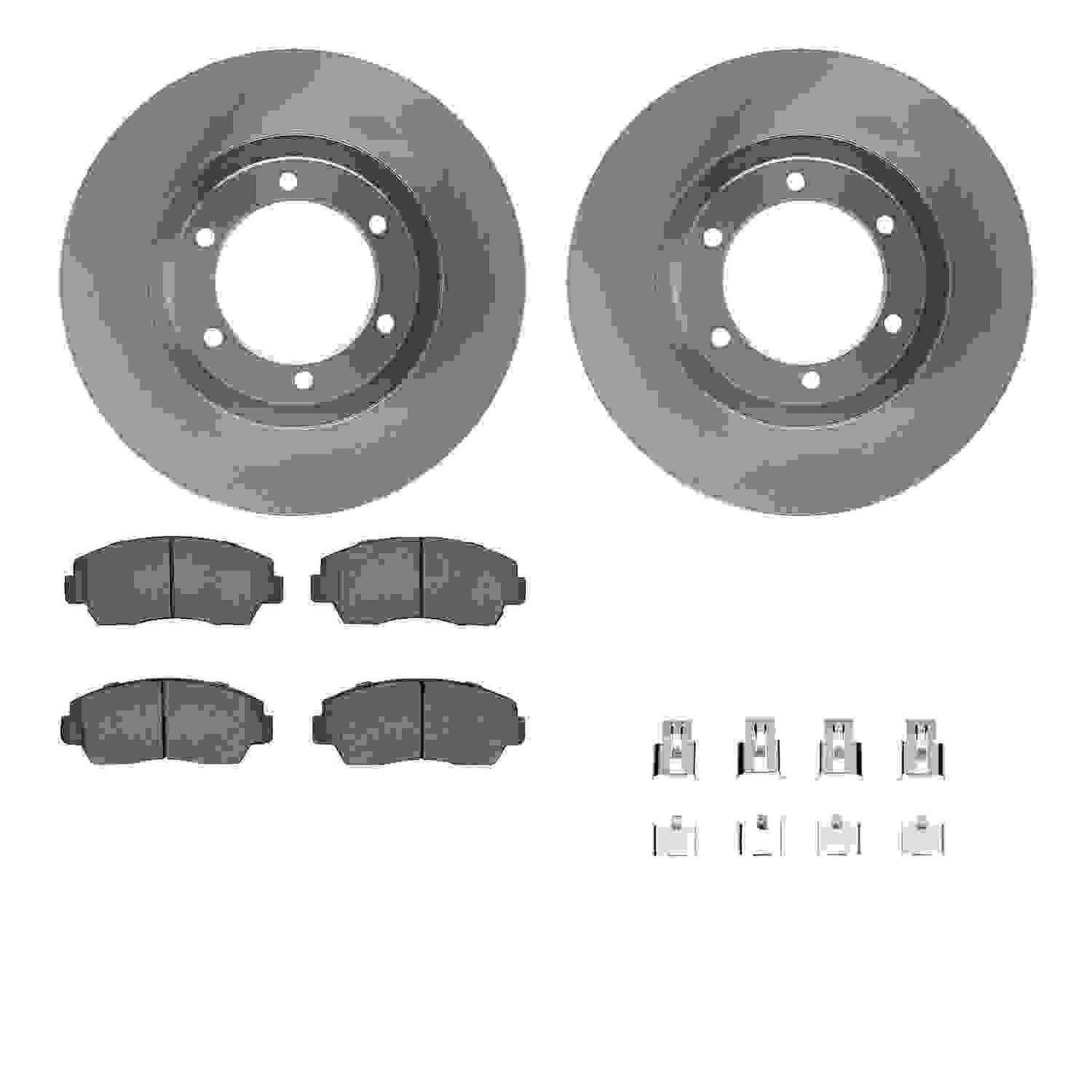 Dynamic Friction Company Disc Brake Kit 6512-80259