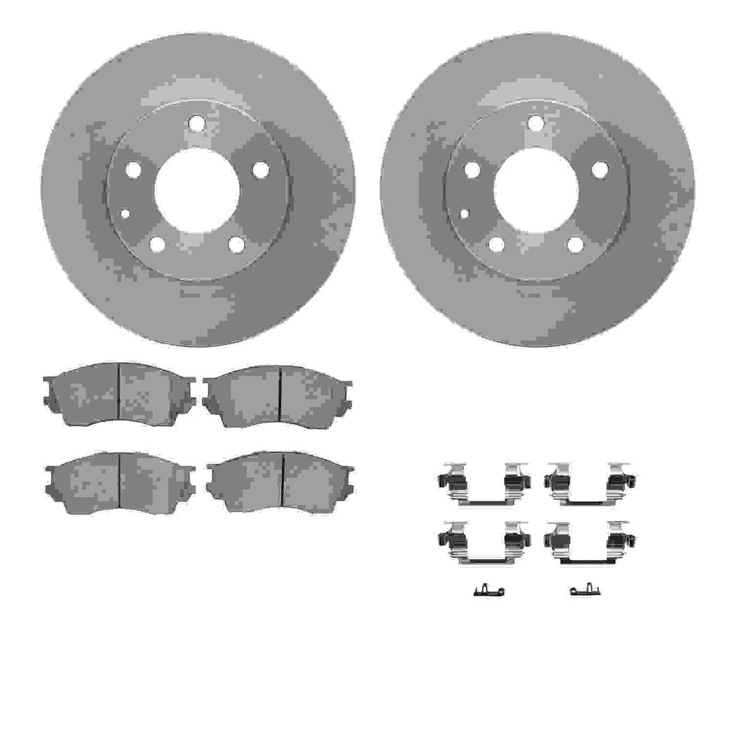 Dynamic Friction Company Disc Brake Kit 6512-80275