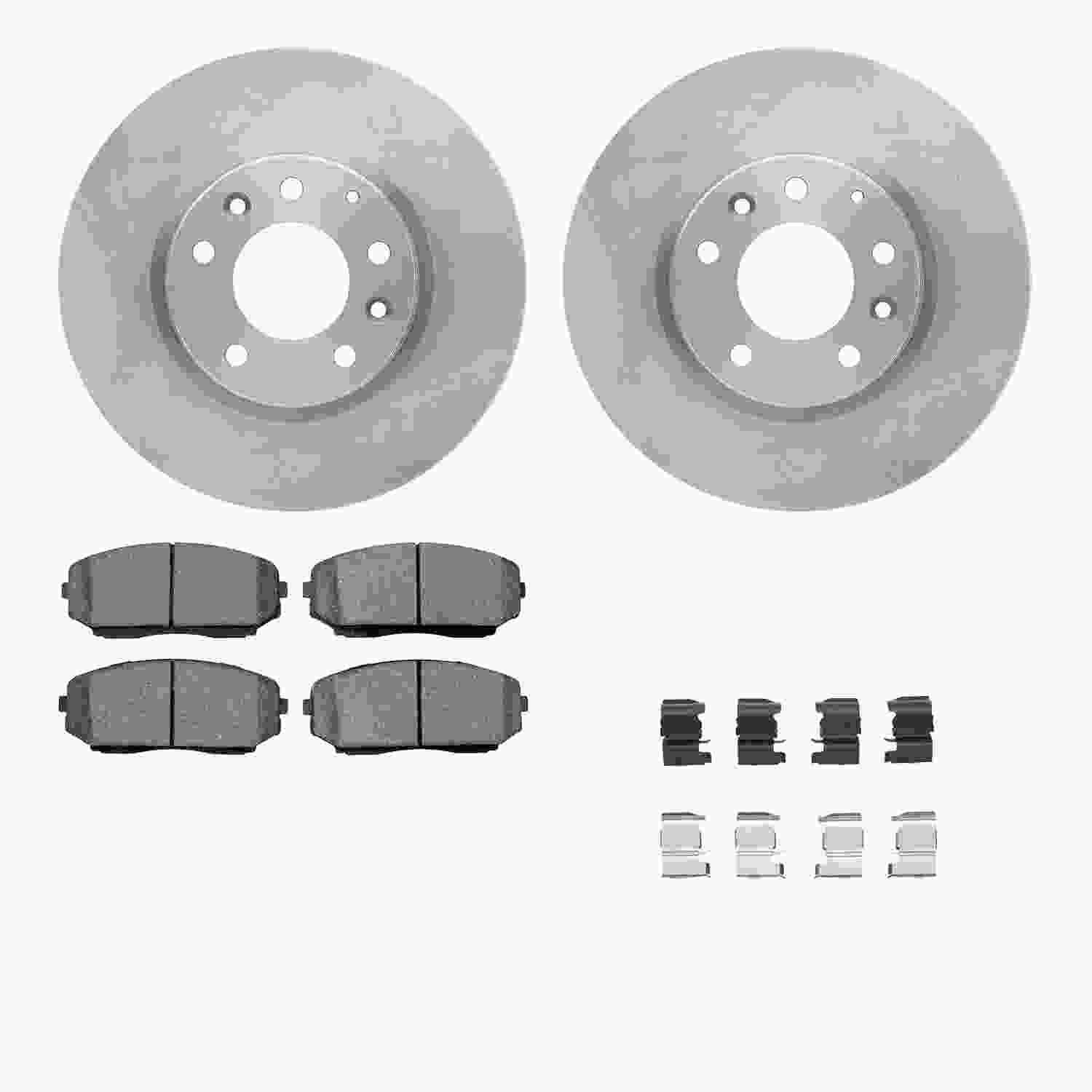 Dynamic Friction Company Disc Brake Kit 6512-80298