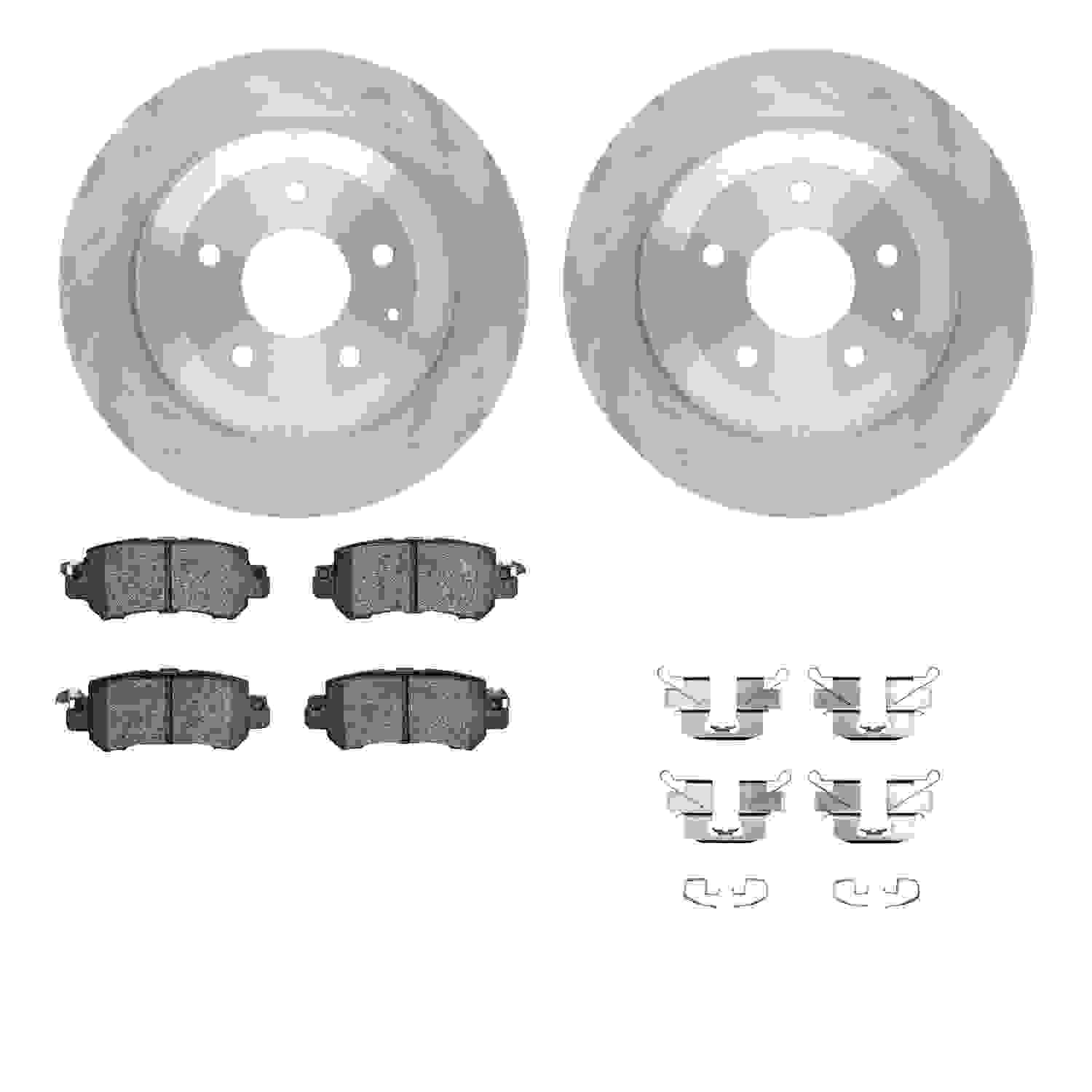 Dynamic Friction Company Disc Brake Kit 6512-80316