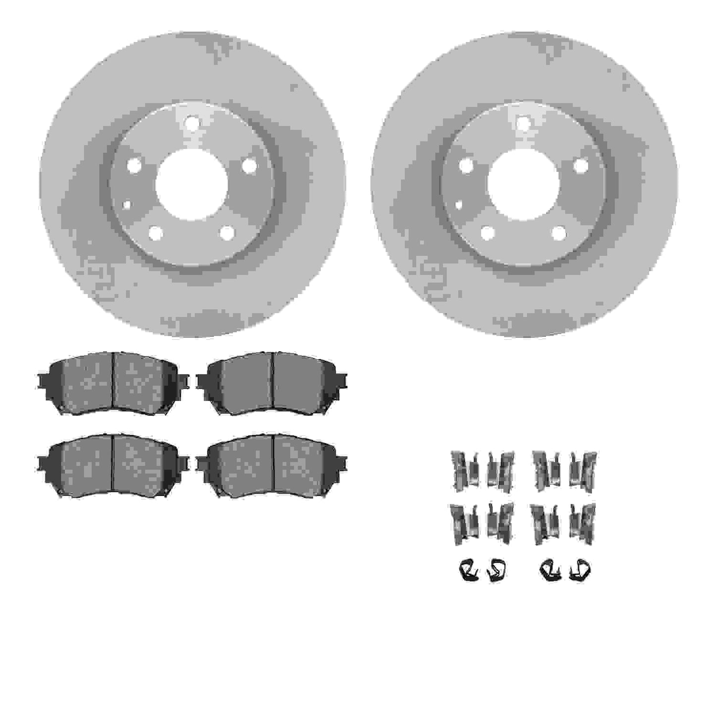 Dynamic Friction Company Disc Brake Kit 6512-80323