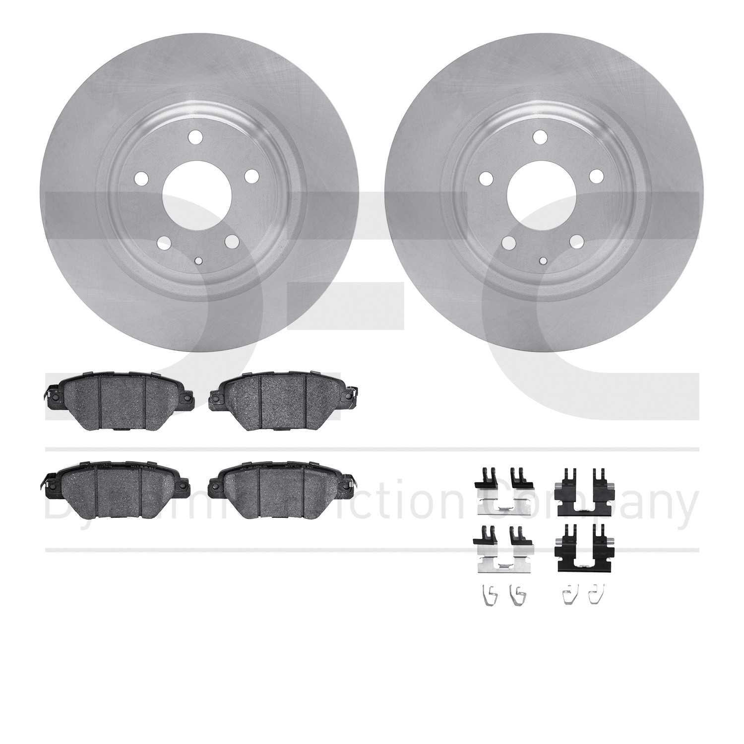 Dynamic Friction Company Disc Brake Kit 6512-80343