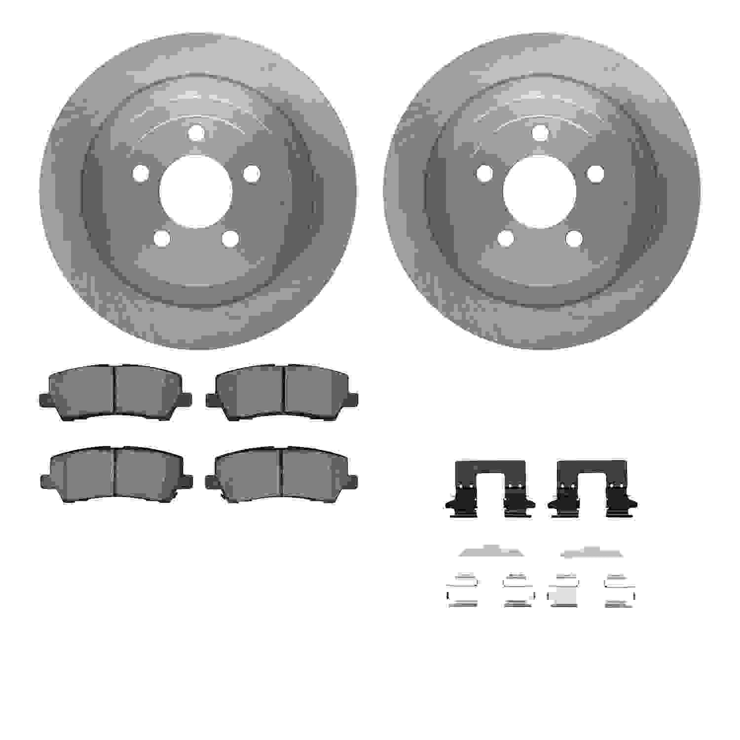 Dynamic Friction Company Disc Brake Kit 6512-99157