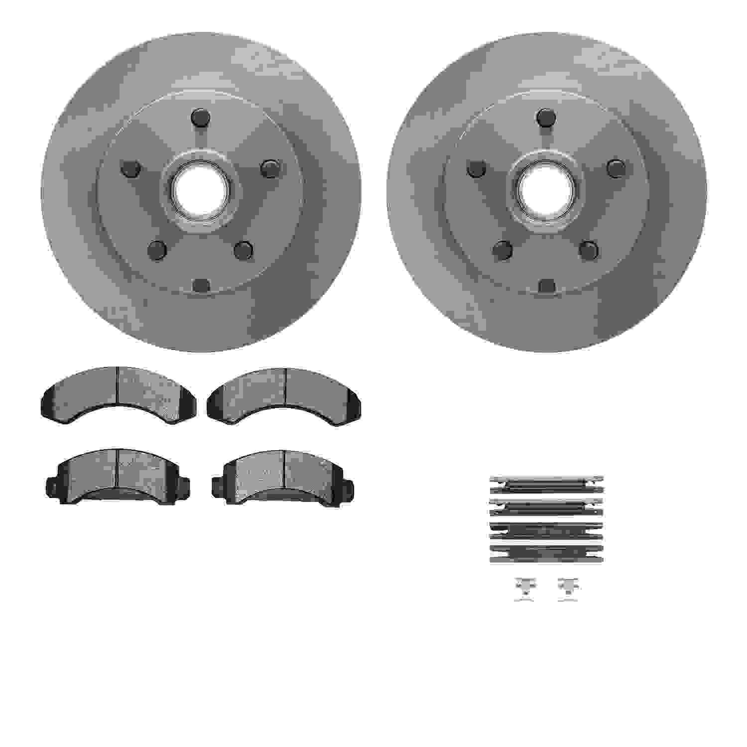 Dynamic Friction Company Disc Brake Kit 6512-99281