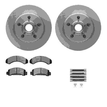 Dynamic Friction Company Disc Brake Kit 6512-99318
