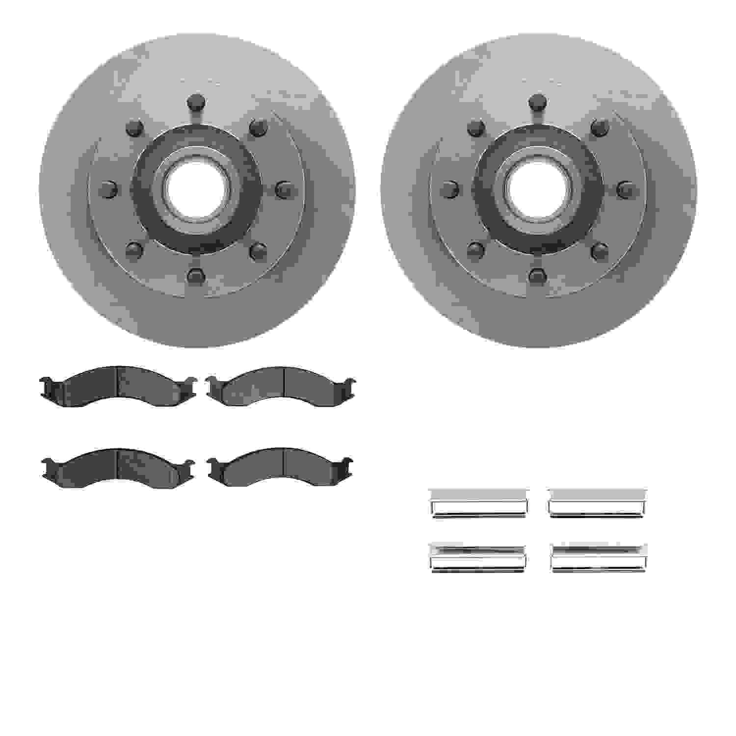 Dynamic Friction Company Disc Brake Kit 6512-99321