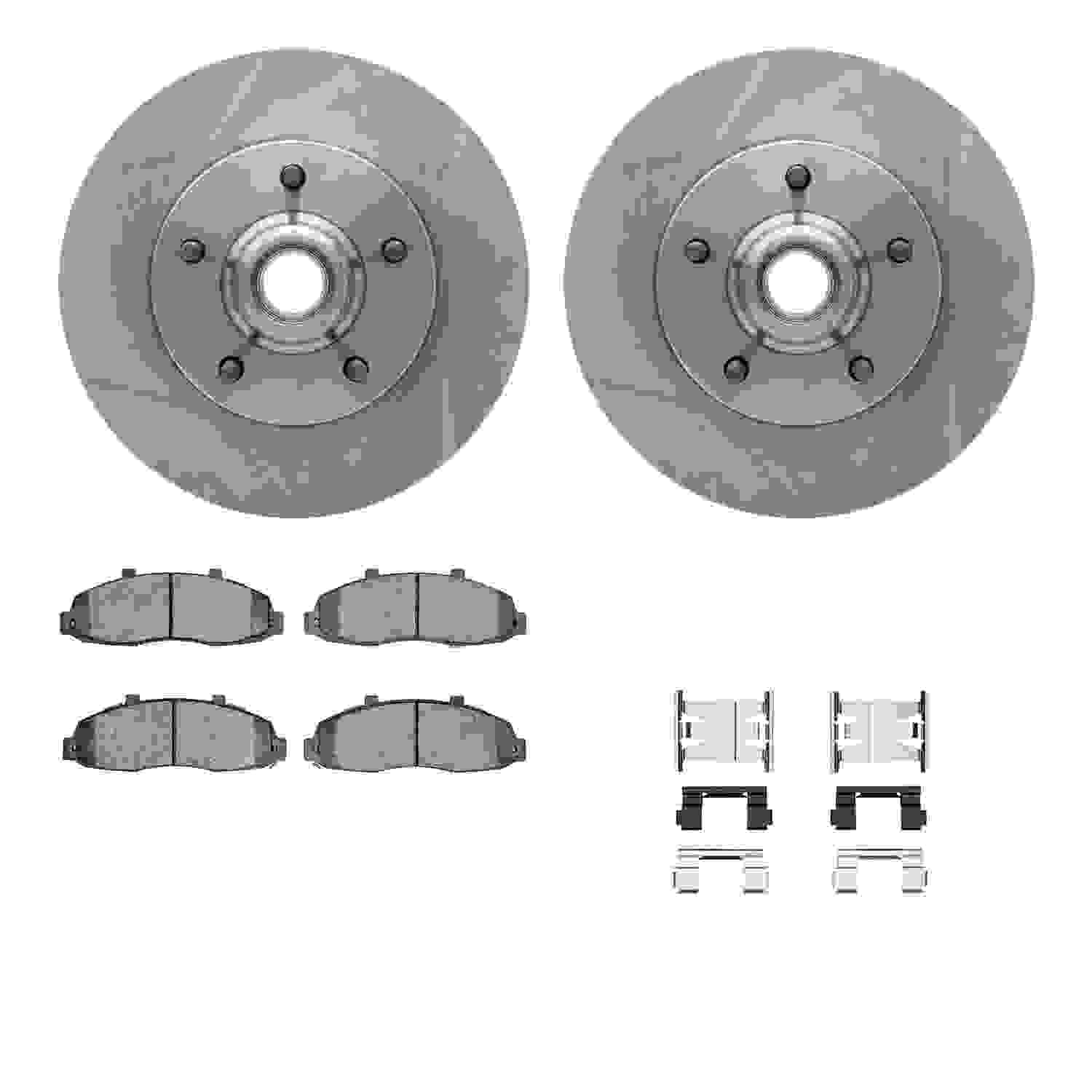 Dynamic Friction Company Disc Brake Kit 6512-99394