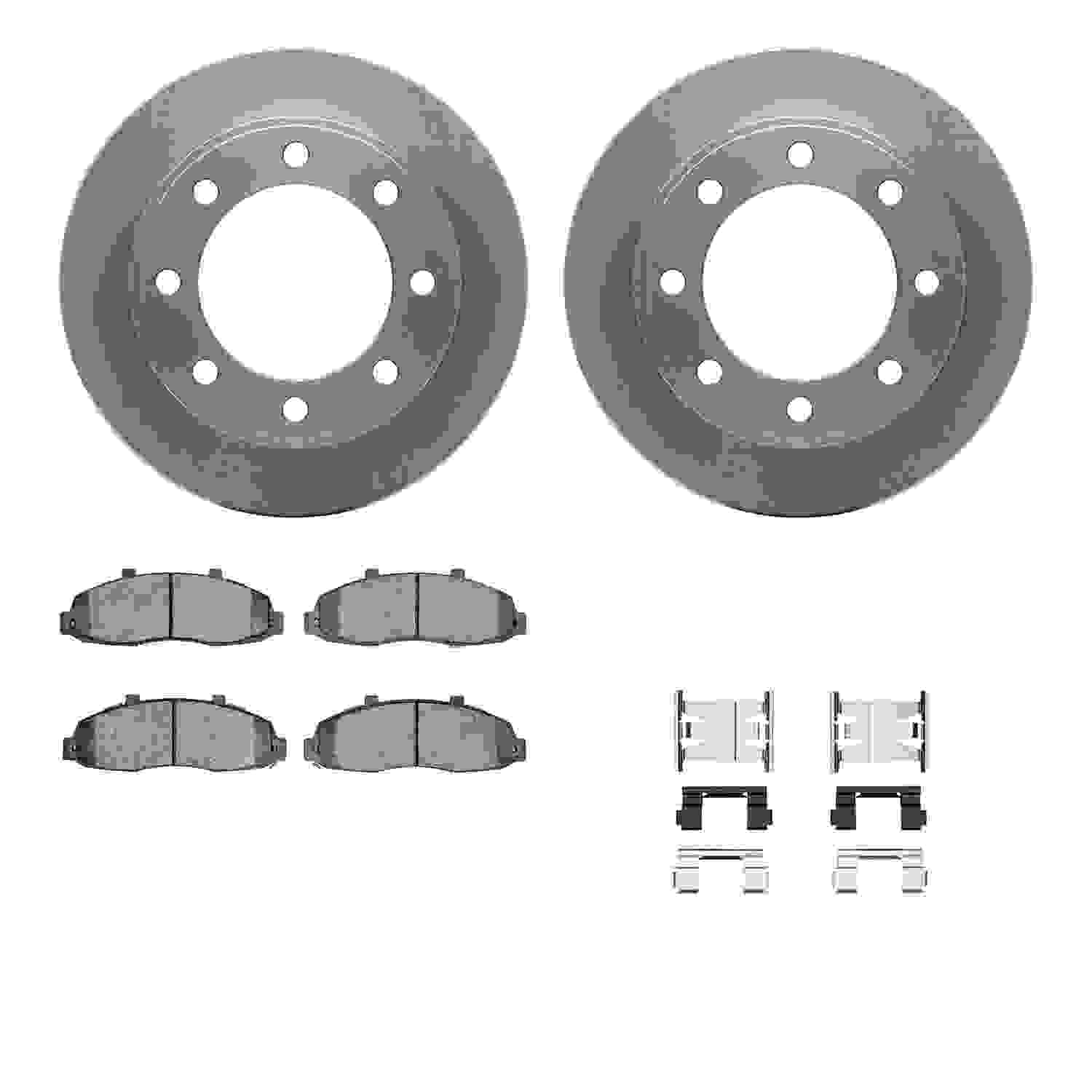 Dynamic Friction Company Disc Brake Kit 6512-99400