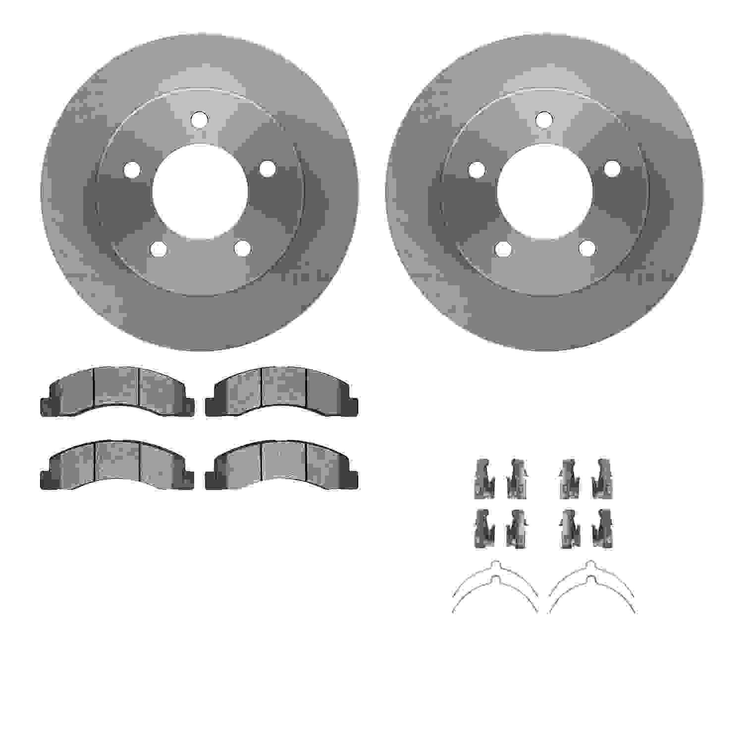 Dynamic Friction Company Disc Brake Kit 6512-99501