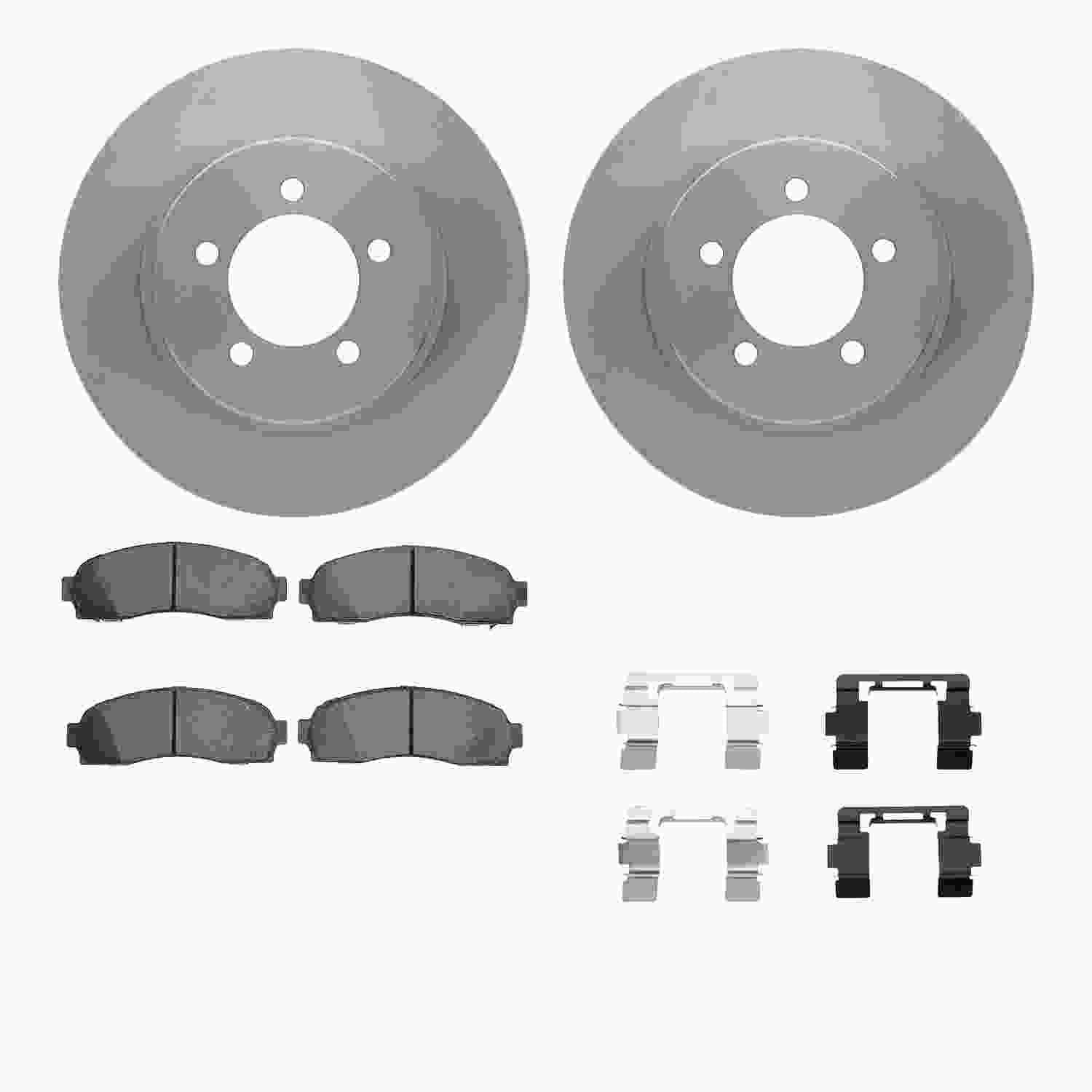 Dynamic Friction Company Disc Brake Kit 6512-99523