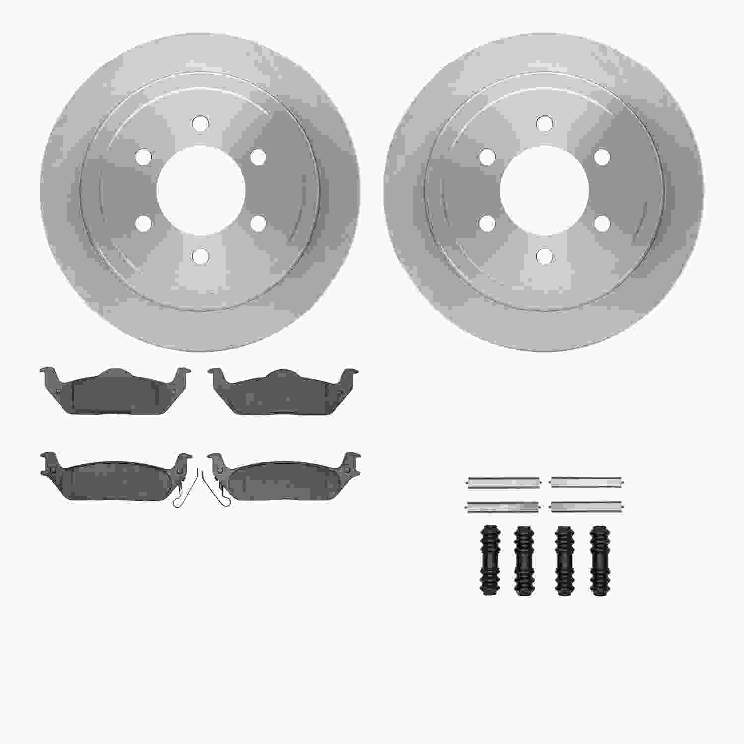 Dynamic Friction Company Disc Brake Kit 6512-99555