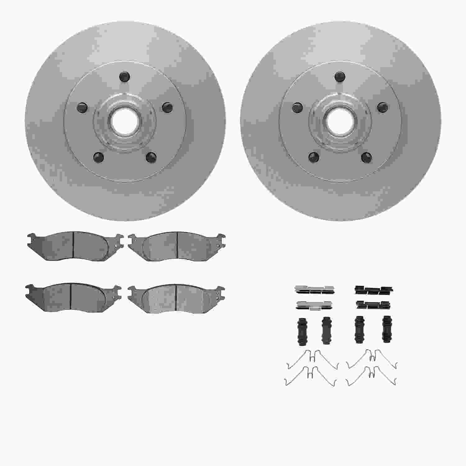 Dynamic Friction Company Disc Brake Kit 6512-99570