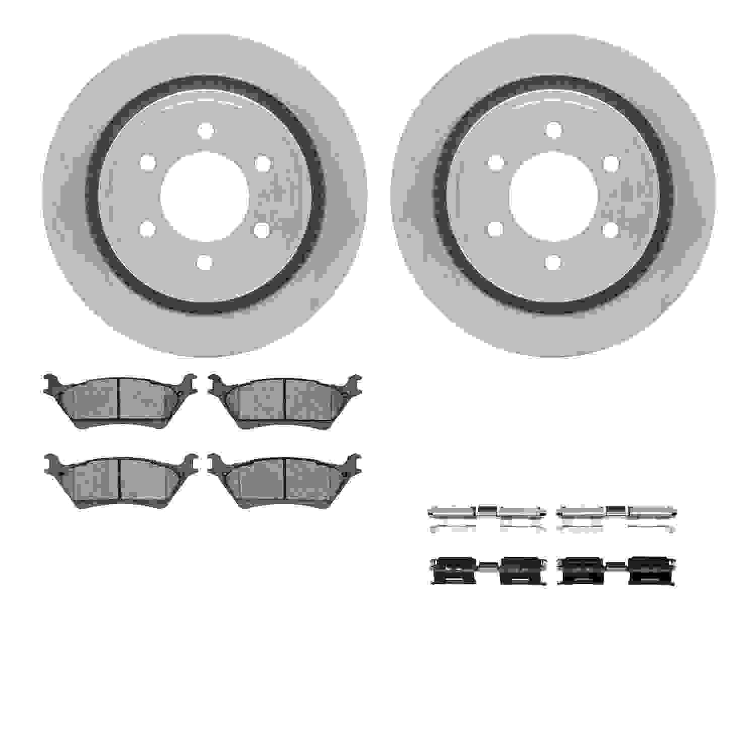 Dynamic Friction Company Disc Brake Kit 6512-99681