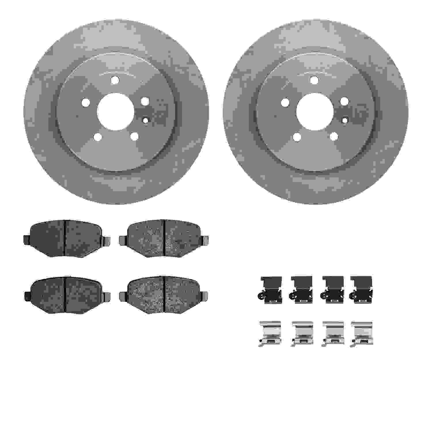 Dynamic Friction Company Disc Brake Kit 6512-99685