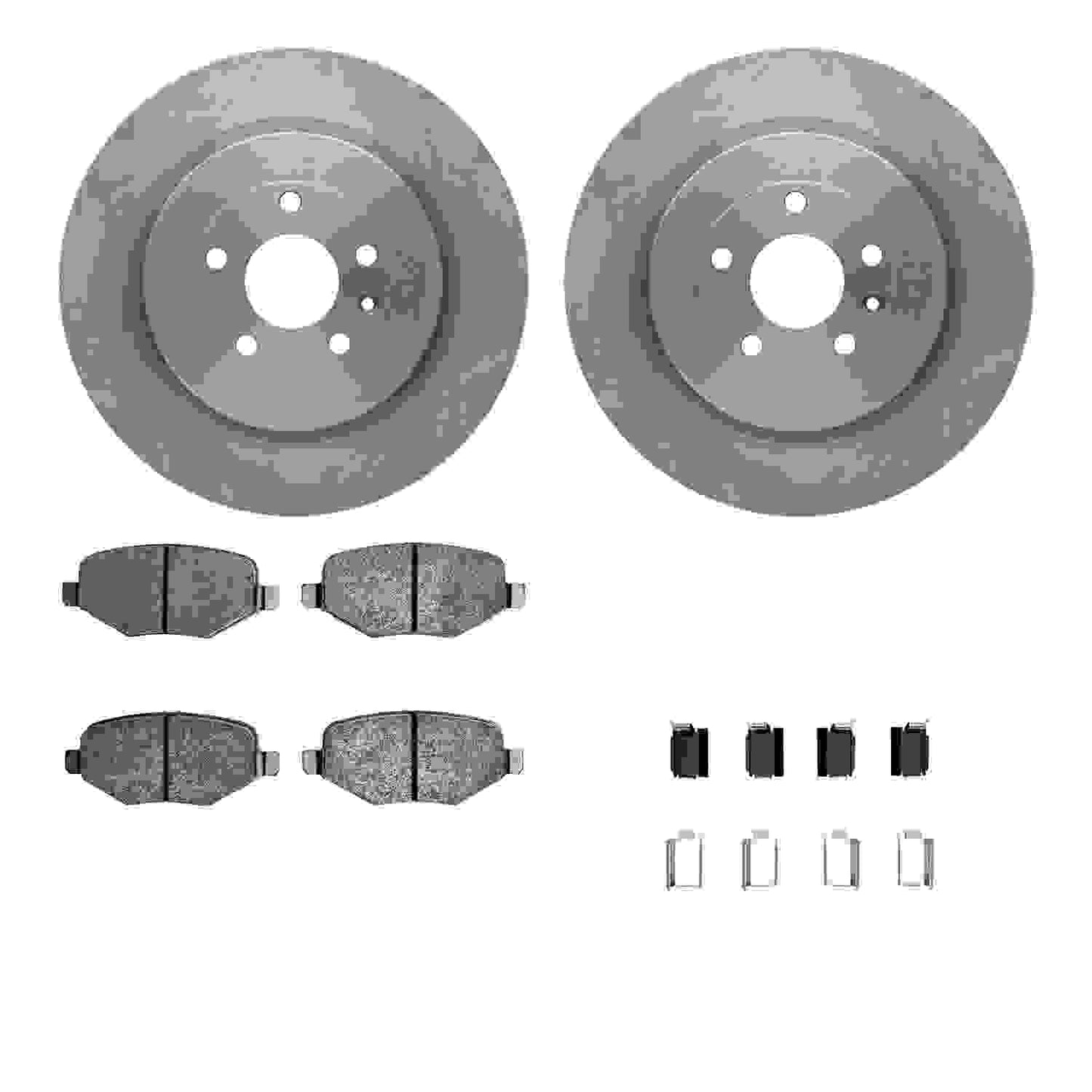 Dynamic Friction Company Disc Brake Kit 6512-99687