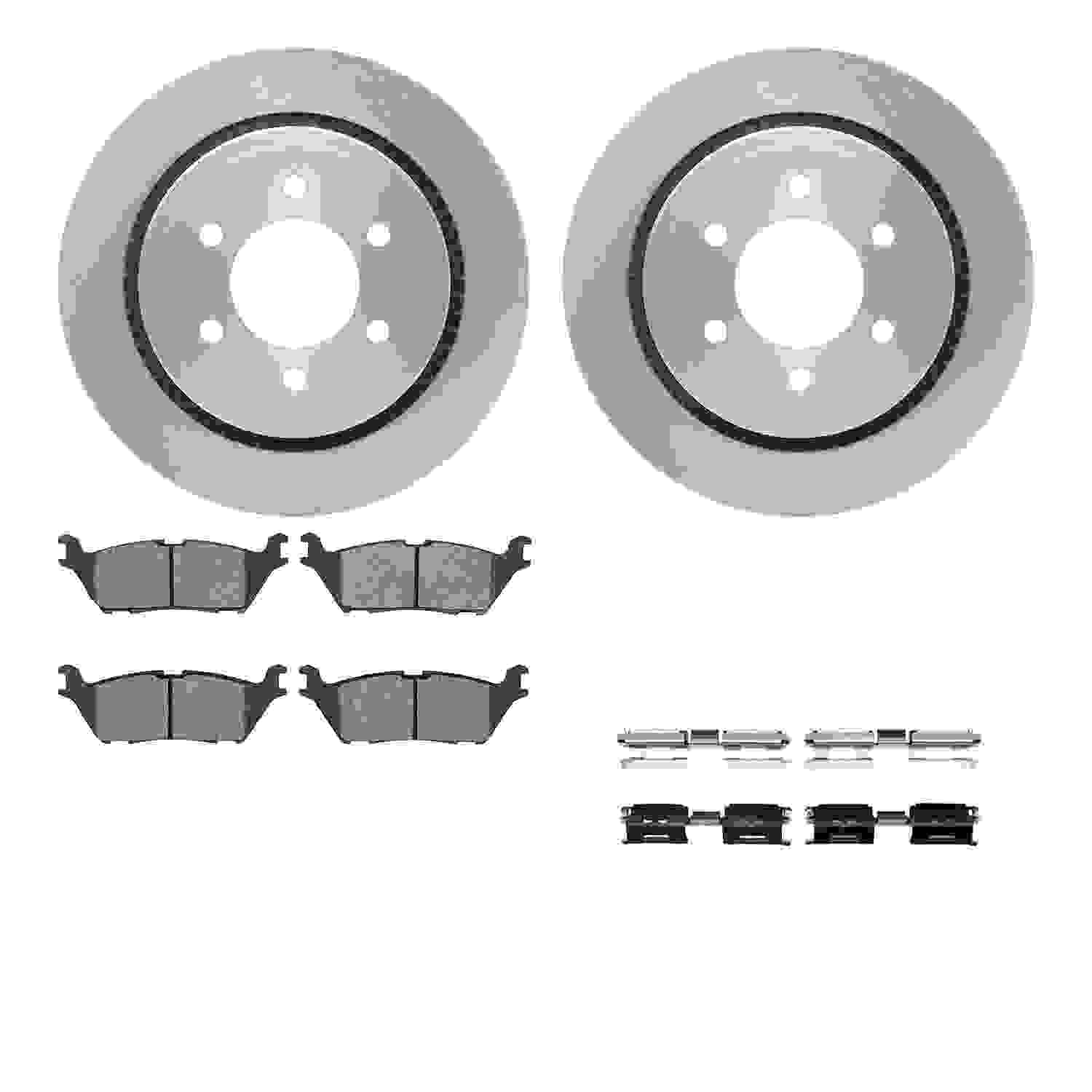 Dynamic Friction Company Disc Brake Kit 6512-99726