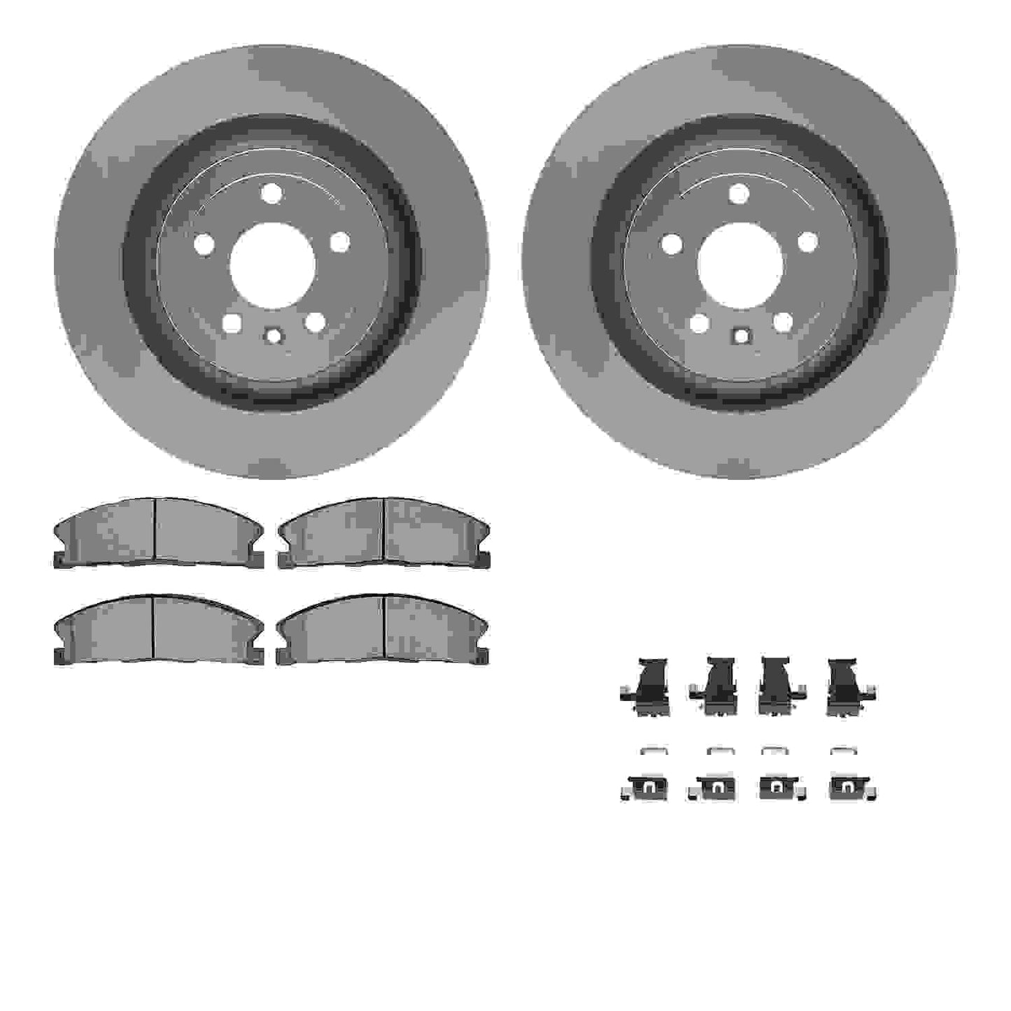 Dynamic Friction Company Disc Brake Kit 6512-99798