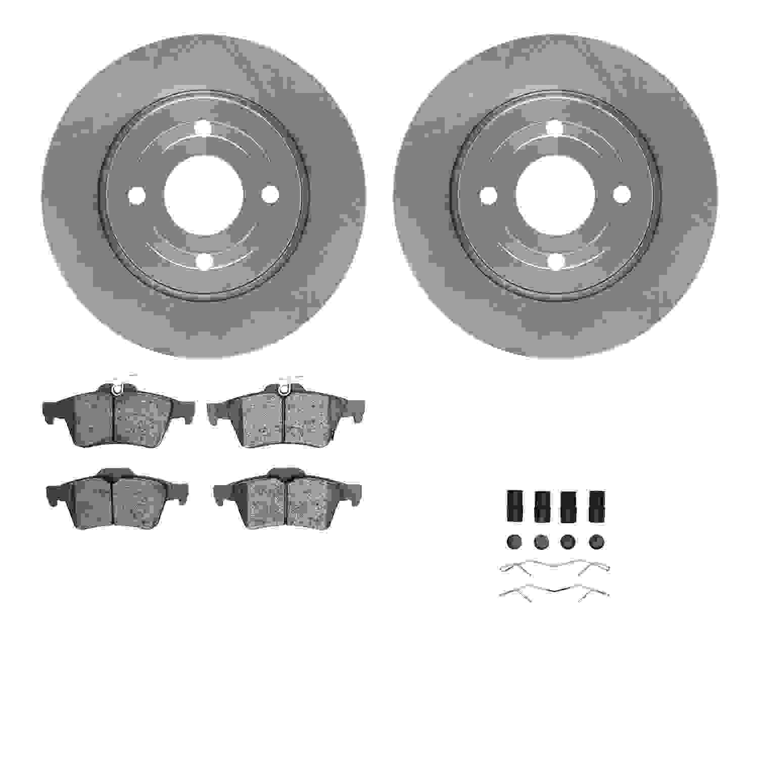 Dynamic Friction Company Disc Brake Kit 6512-99819