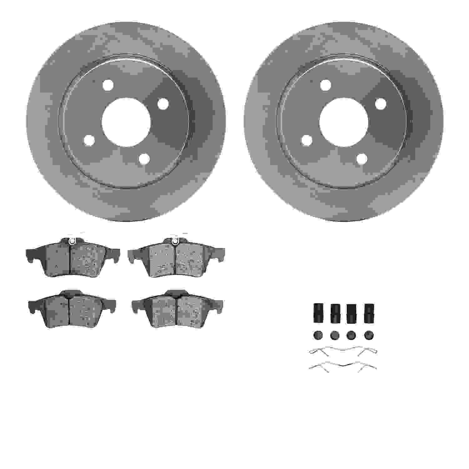 Dynamic Friction Company Disc Brake Kit 6512-99825