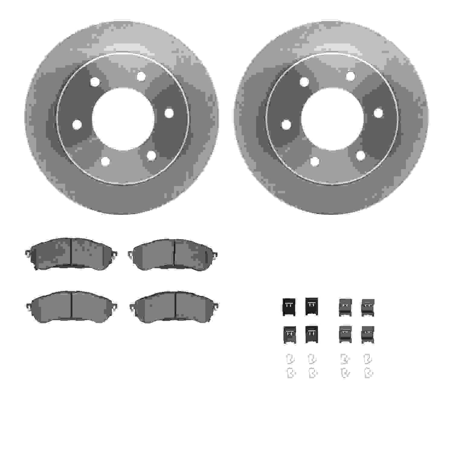 Dynamic Friction Company Disc Brake Kit 6512-99846