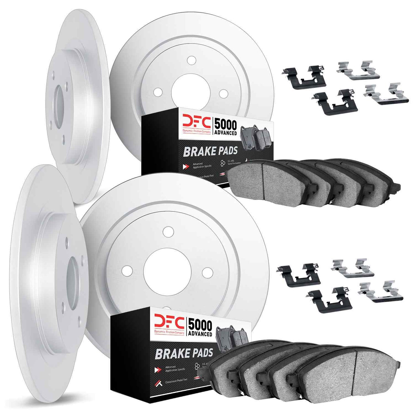 Dynamic Friction Company Disc Brake Kit 6514-07010