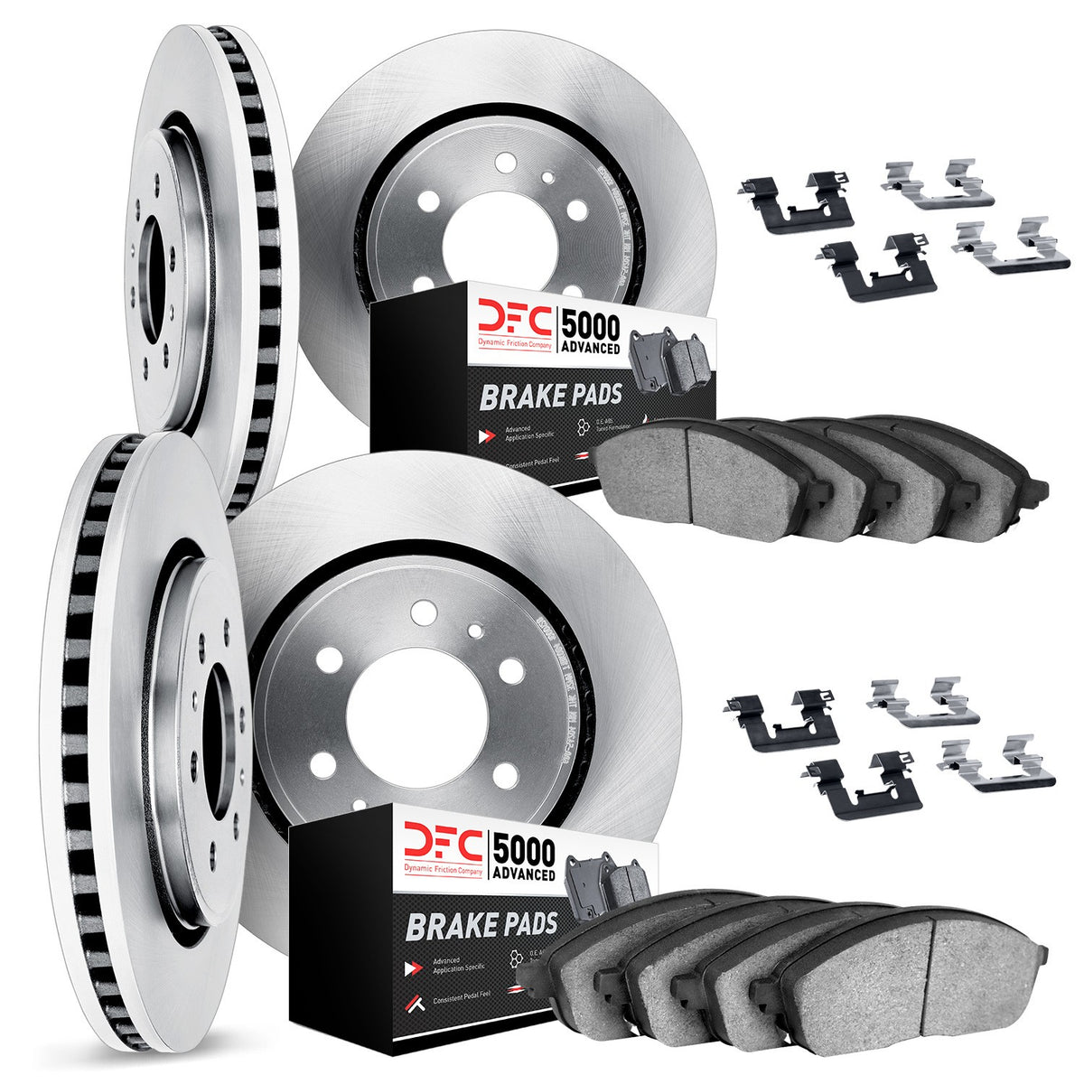 Dynamic Friction Company Disc Brake Kit 6514-48030