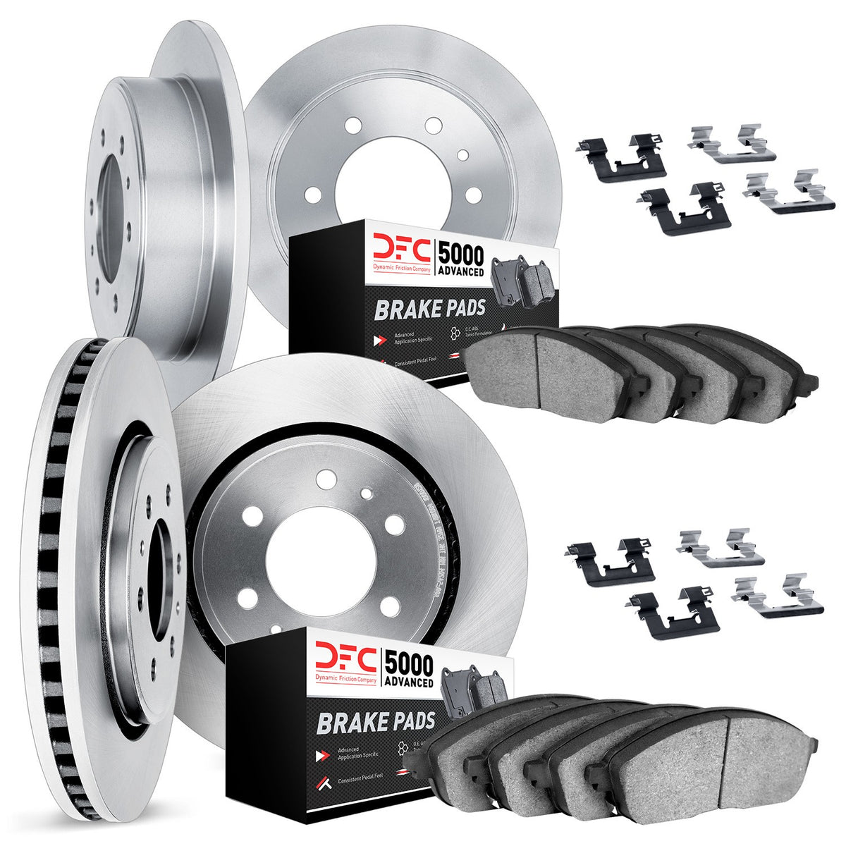 Dynamic Friction Company Disc Brake Kit 6514-52006