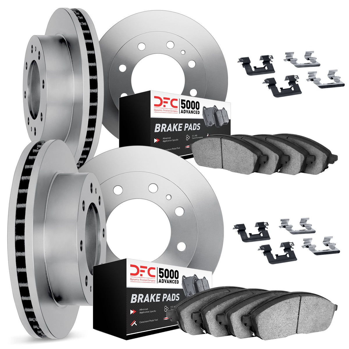 Dynamic Friction Company Disc Brake Kit 6514-54014