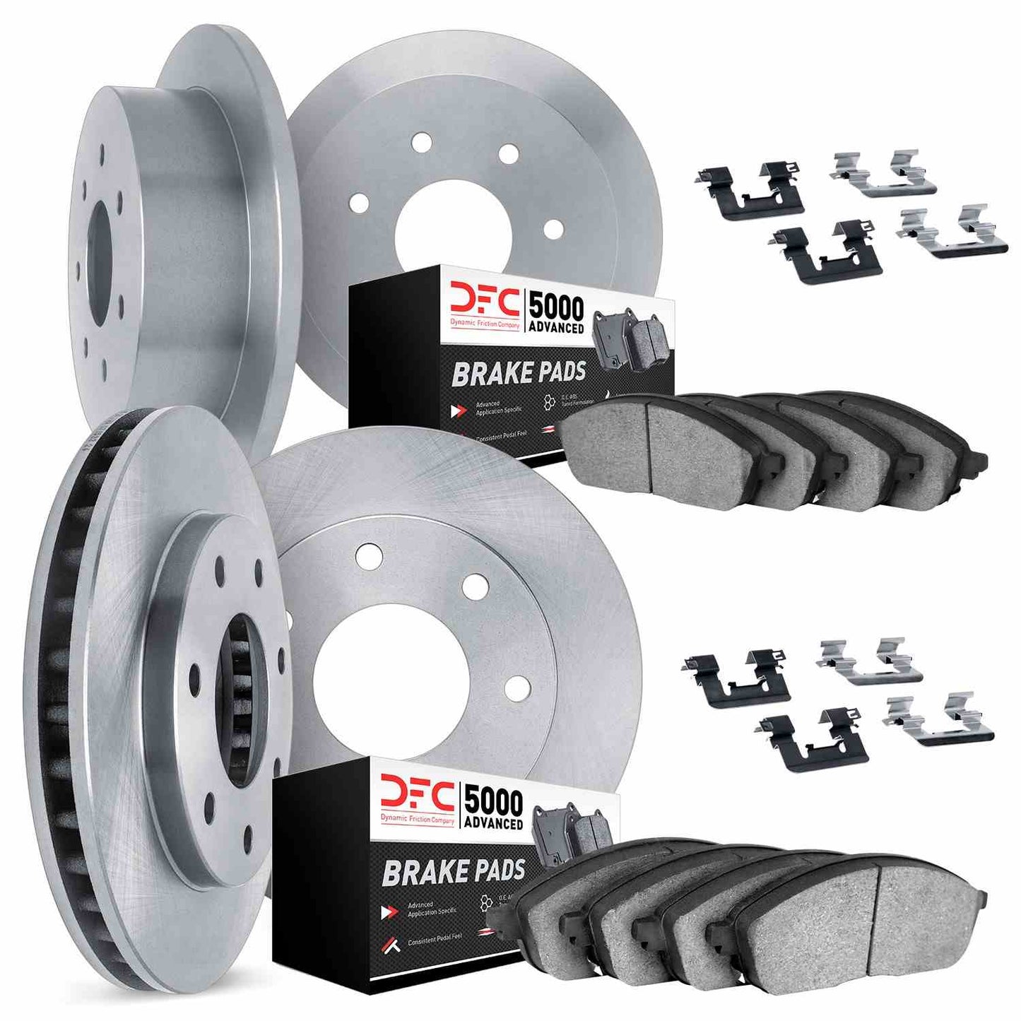 Dynamic Friction Company Disc Brake Kit 6514-55428