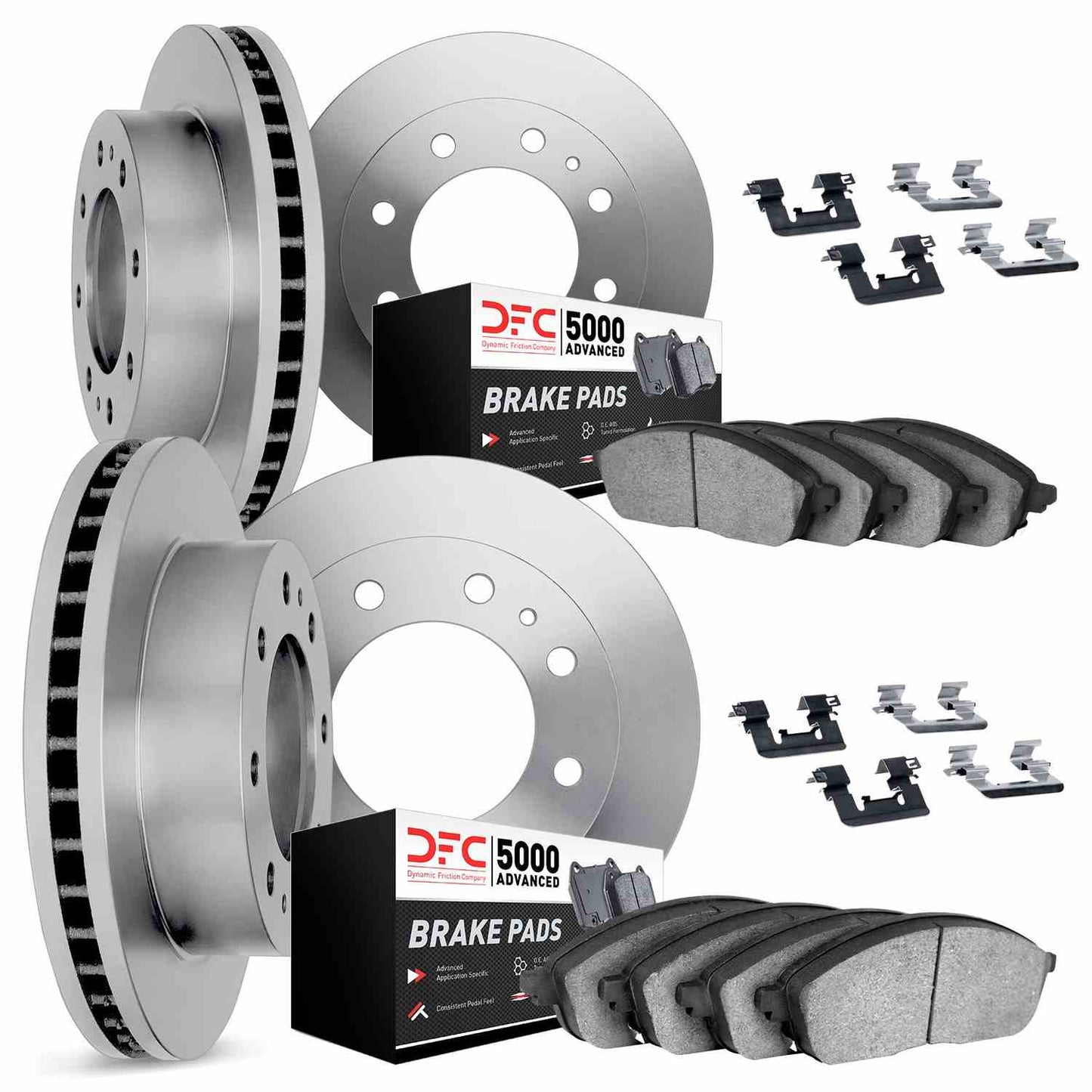 Dynamic Friction Company Disc Brake Kit 6514-55431