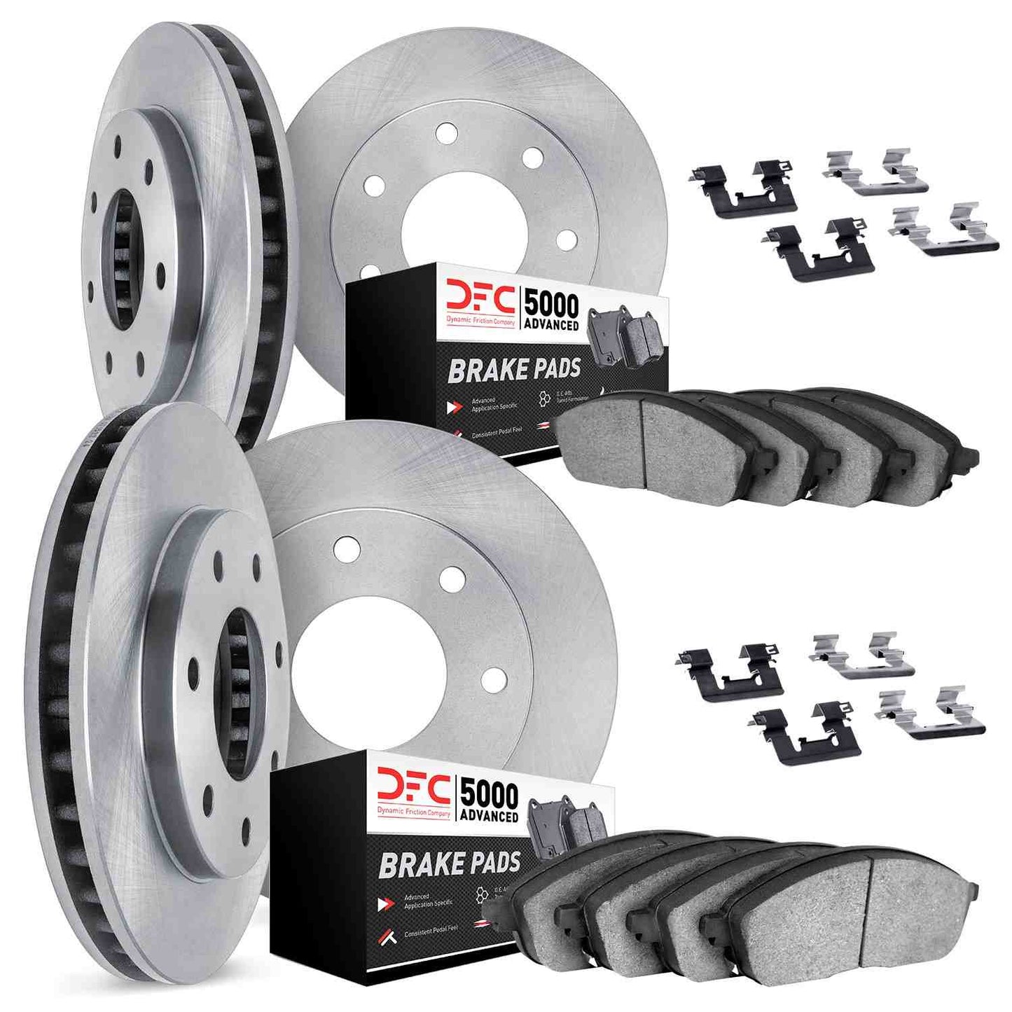 Dynamic Friction Company Disc Brake Kit 6514-55441