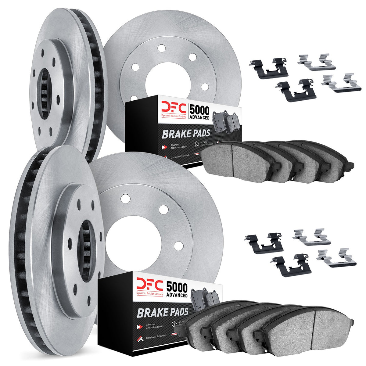 Dynamic Friction Company Disc Brake Kit 6514-55441