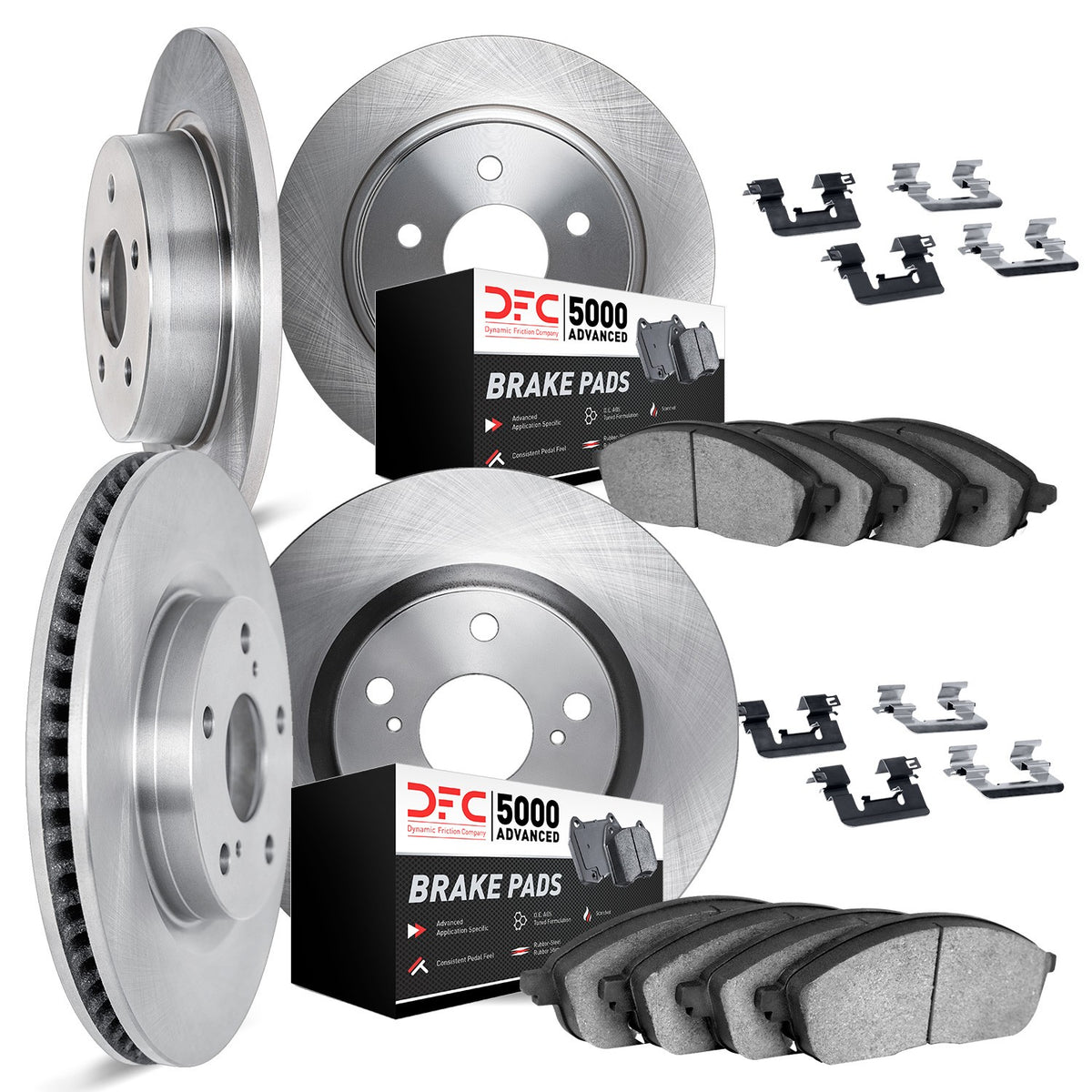 Dynamic Friction Company Disc Brake Kit 6514-59008