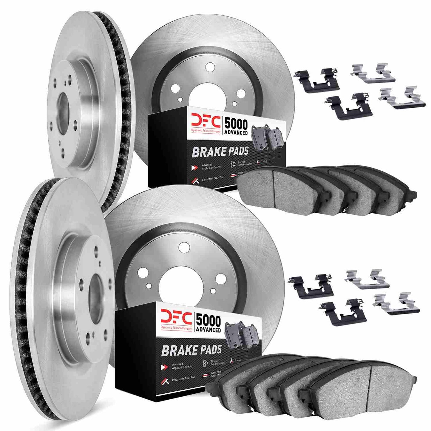 Dynamic Friction Company Disc Brake Kit 6514-63065