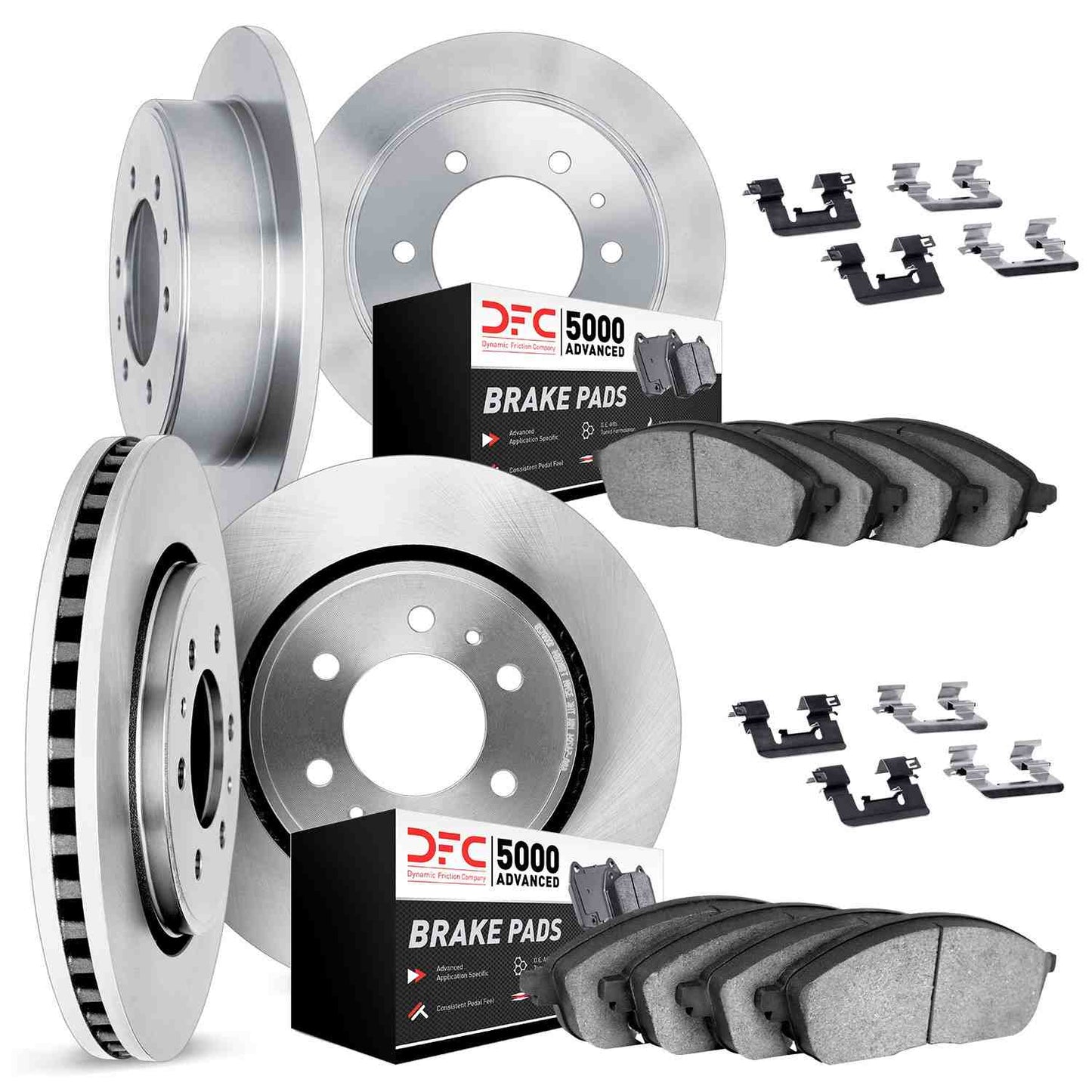 Dynamic Friction Company Disc Brake Kit 6514-63080