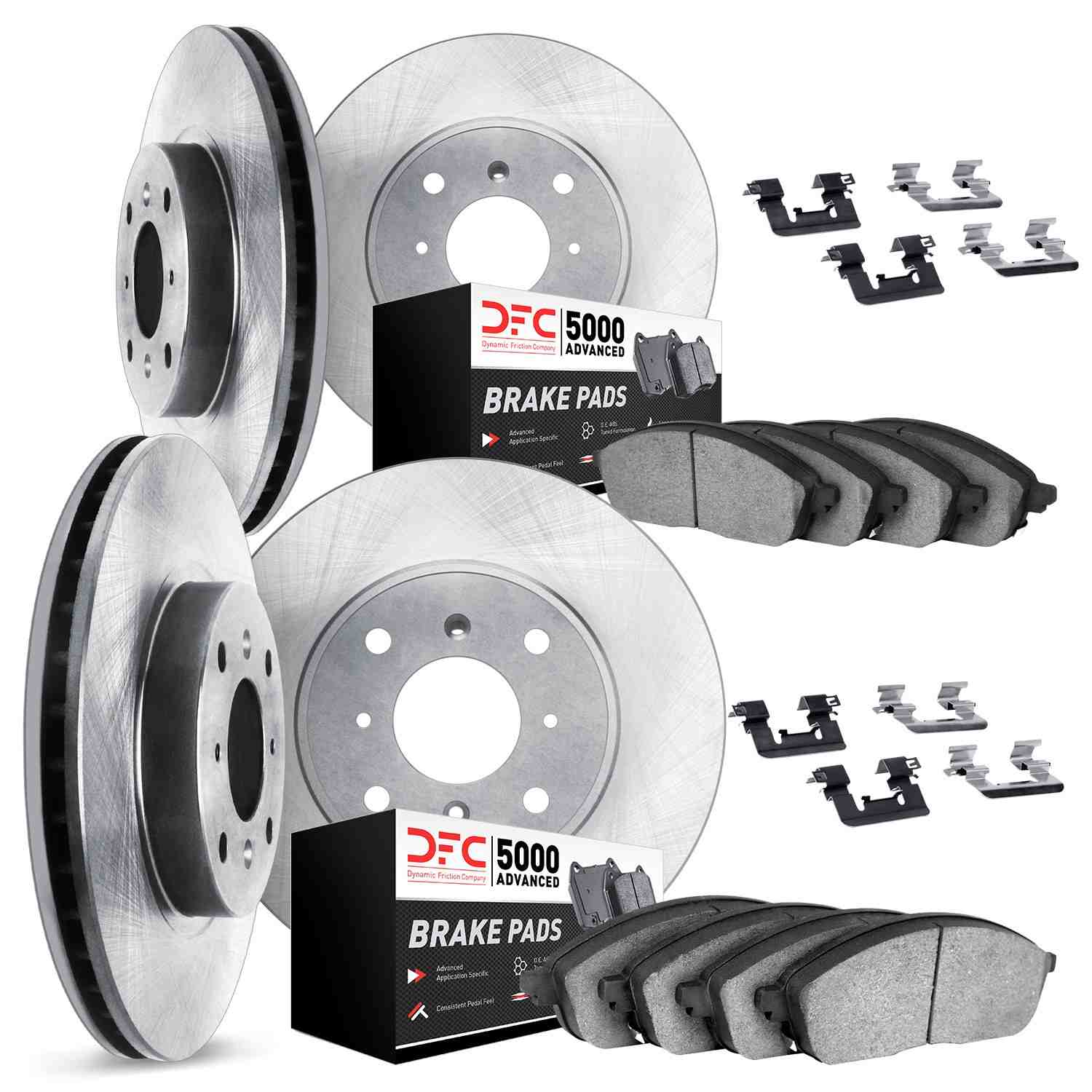 Dynamic Friction Company Disc Brake Kit 6514-76017